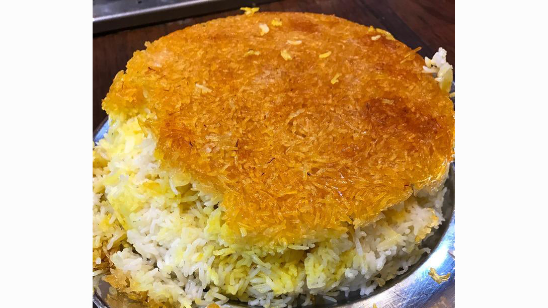 Rice with Crust - Persian Tahdig