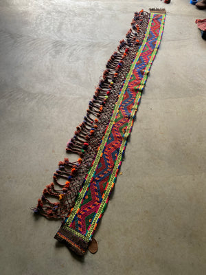 Long Hanging textile 294x41cms