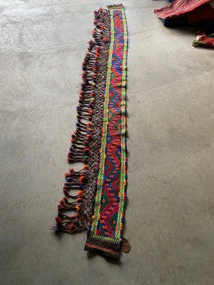 Long Hanging textile 294x41cms