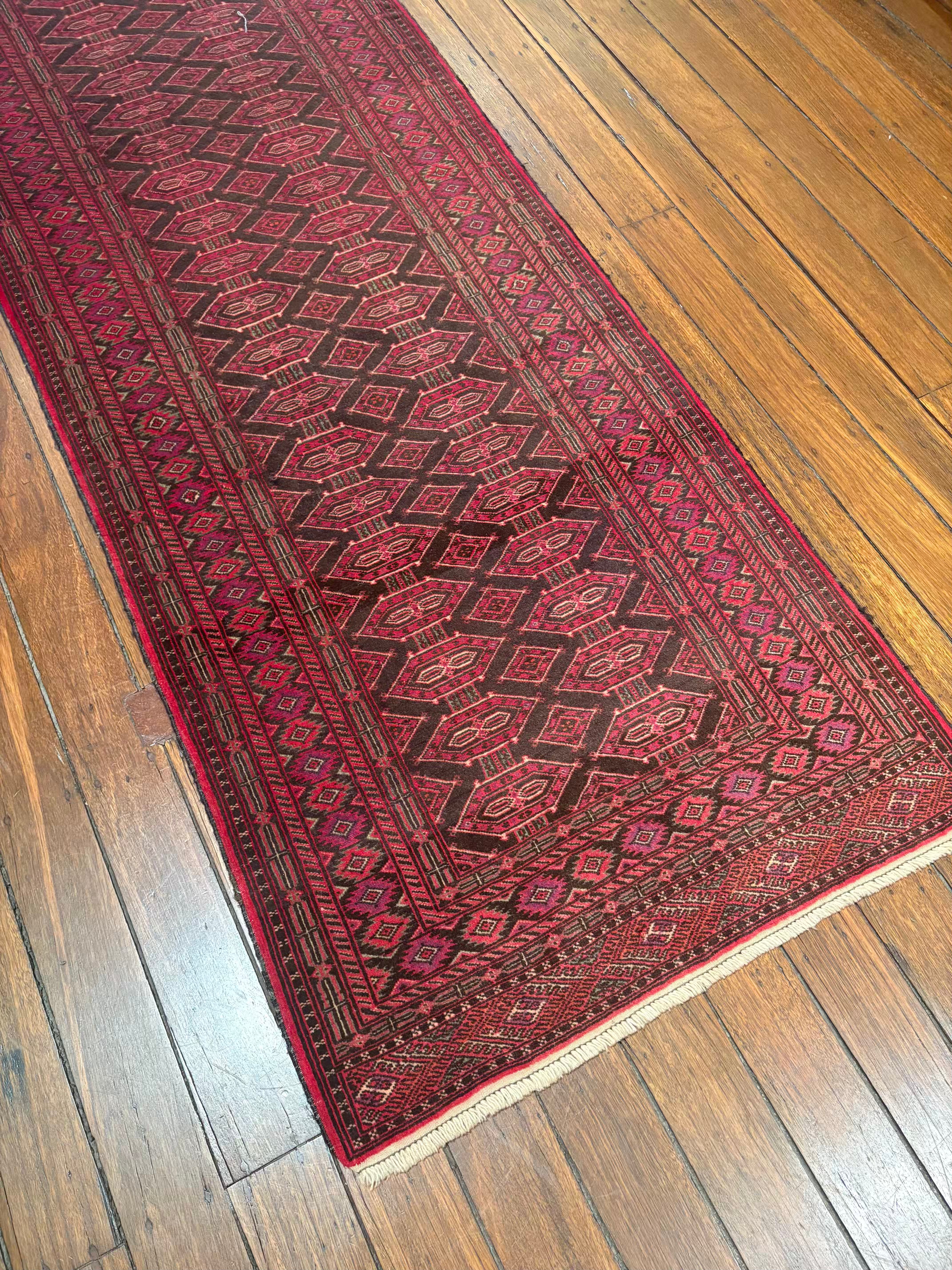 Zahar Turkoman Rug 285x82cm