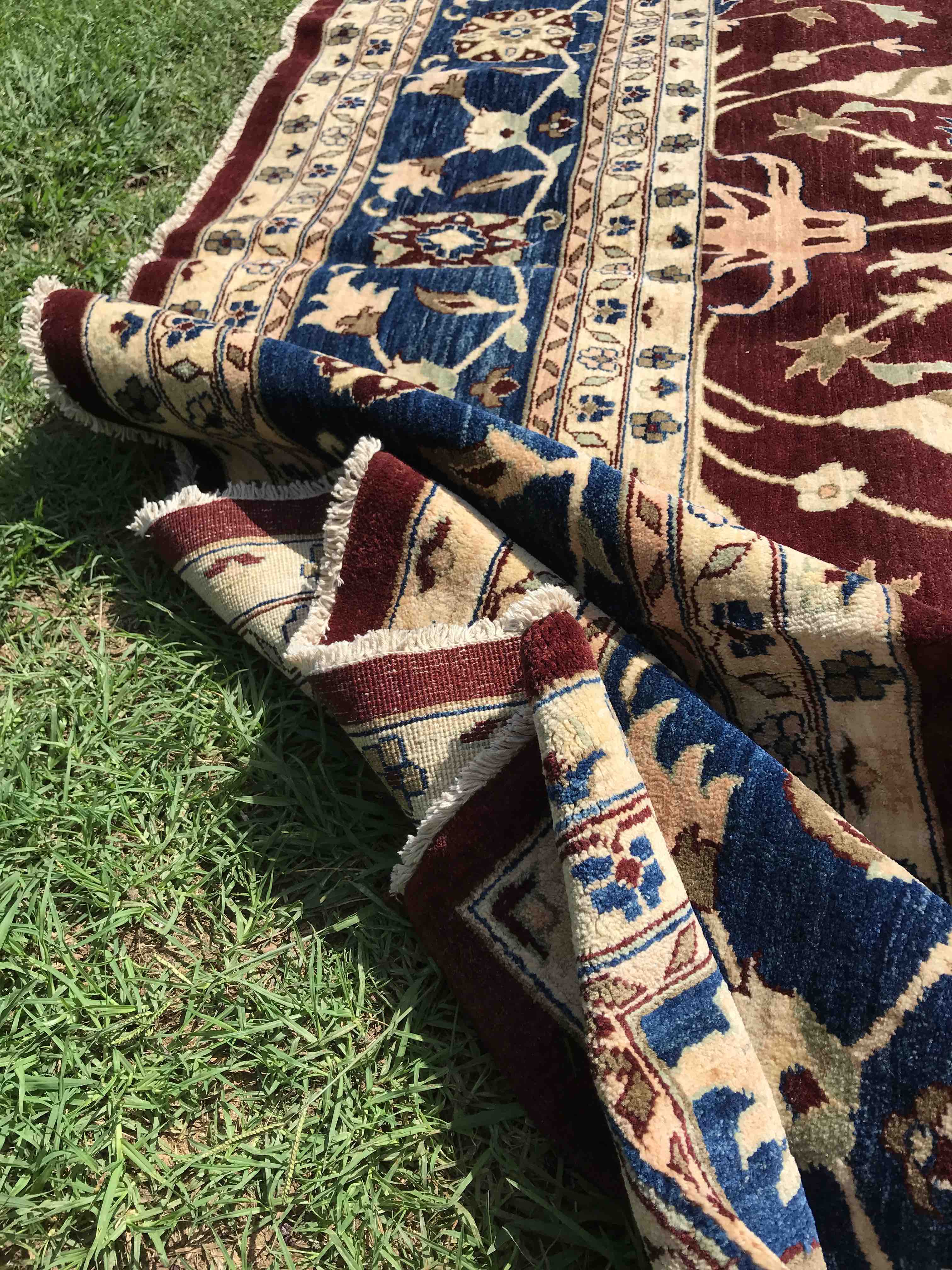 Afghan Ziegler Rug 600x400cms