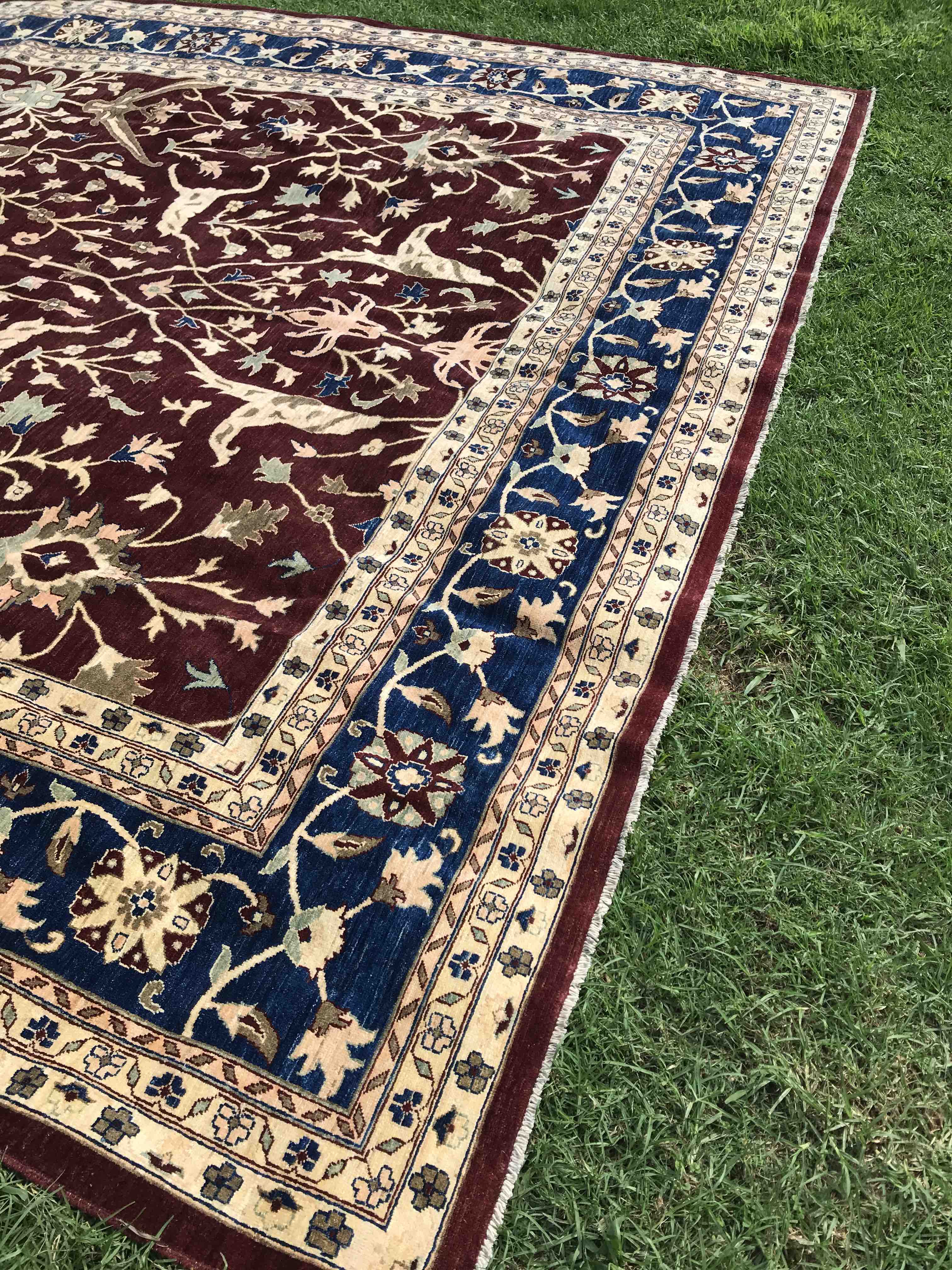 Afghan Ziegler Rug 600x400cms