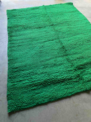 QUIRKY GREEN RUG 265x213cm