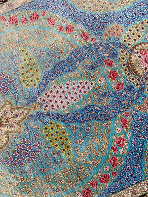 Qum Silk Masterpiece 148x100cms