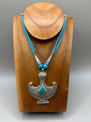 Bird of Peace Turquoise Necklace