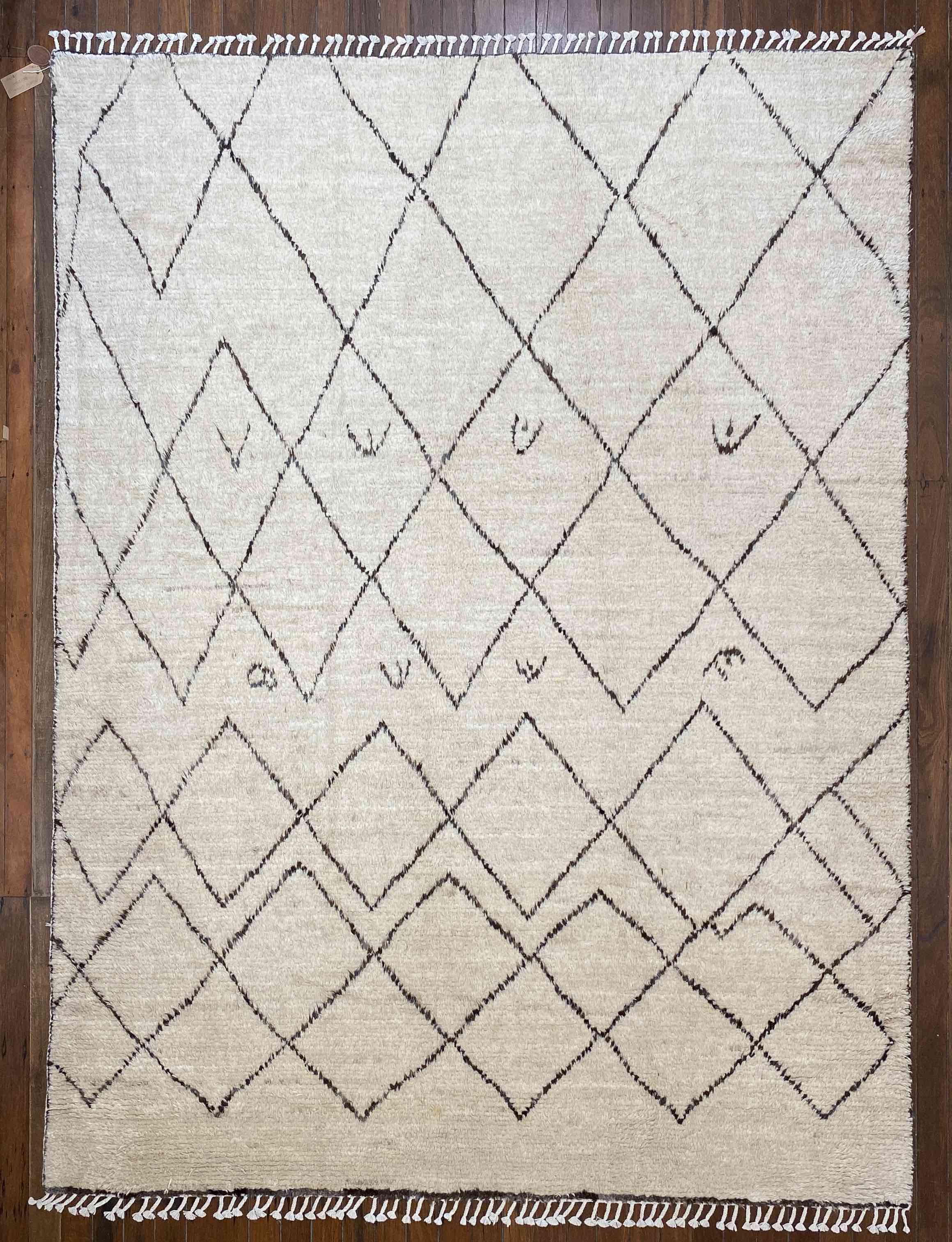 Afghan Challu Berber Rug 365x275cms