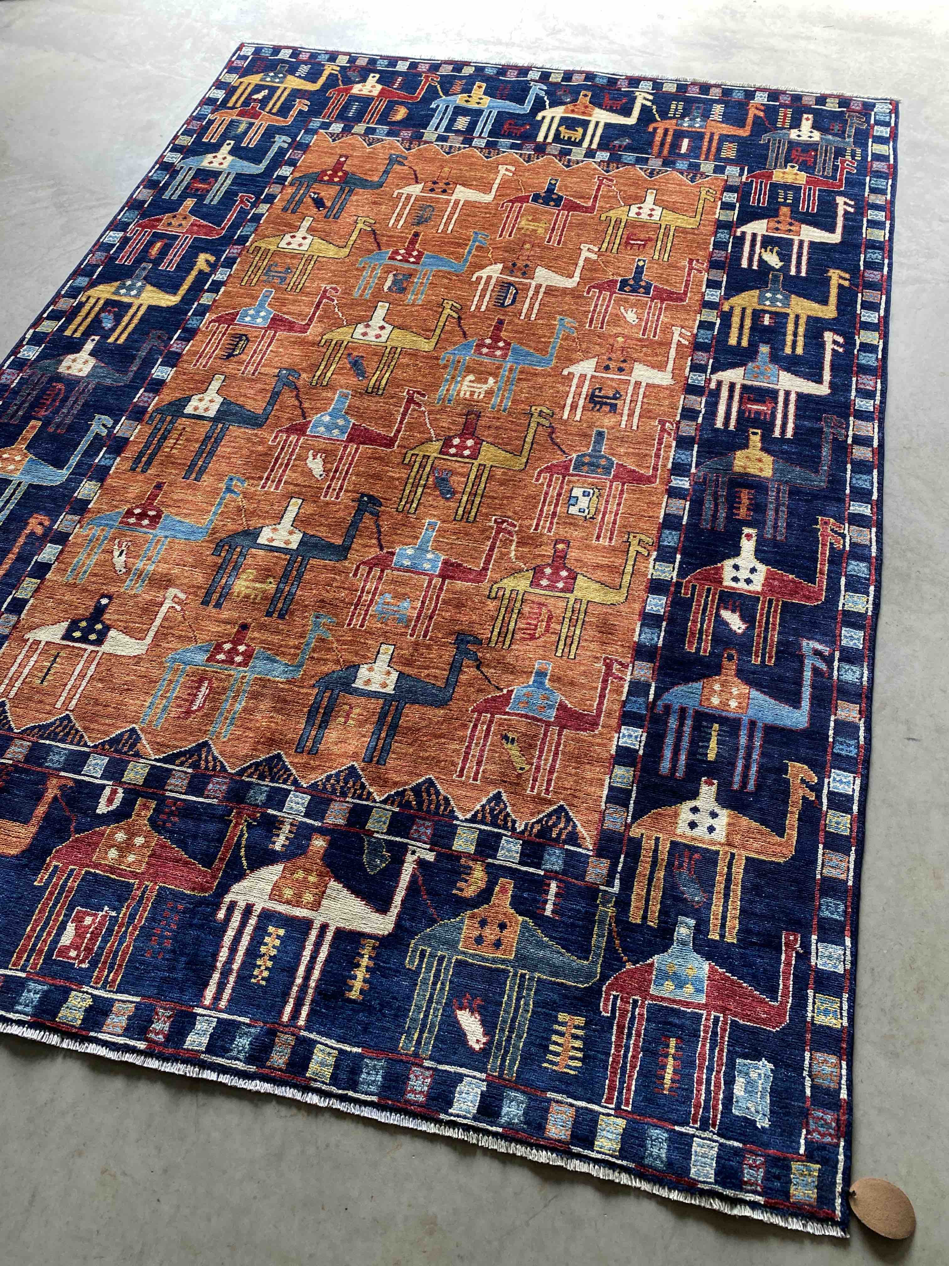 "Shadda" Afghan Rug 256x181cms