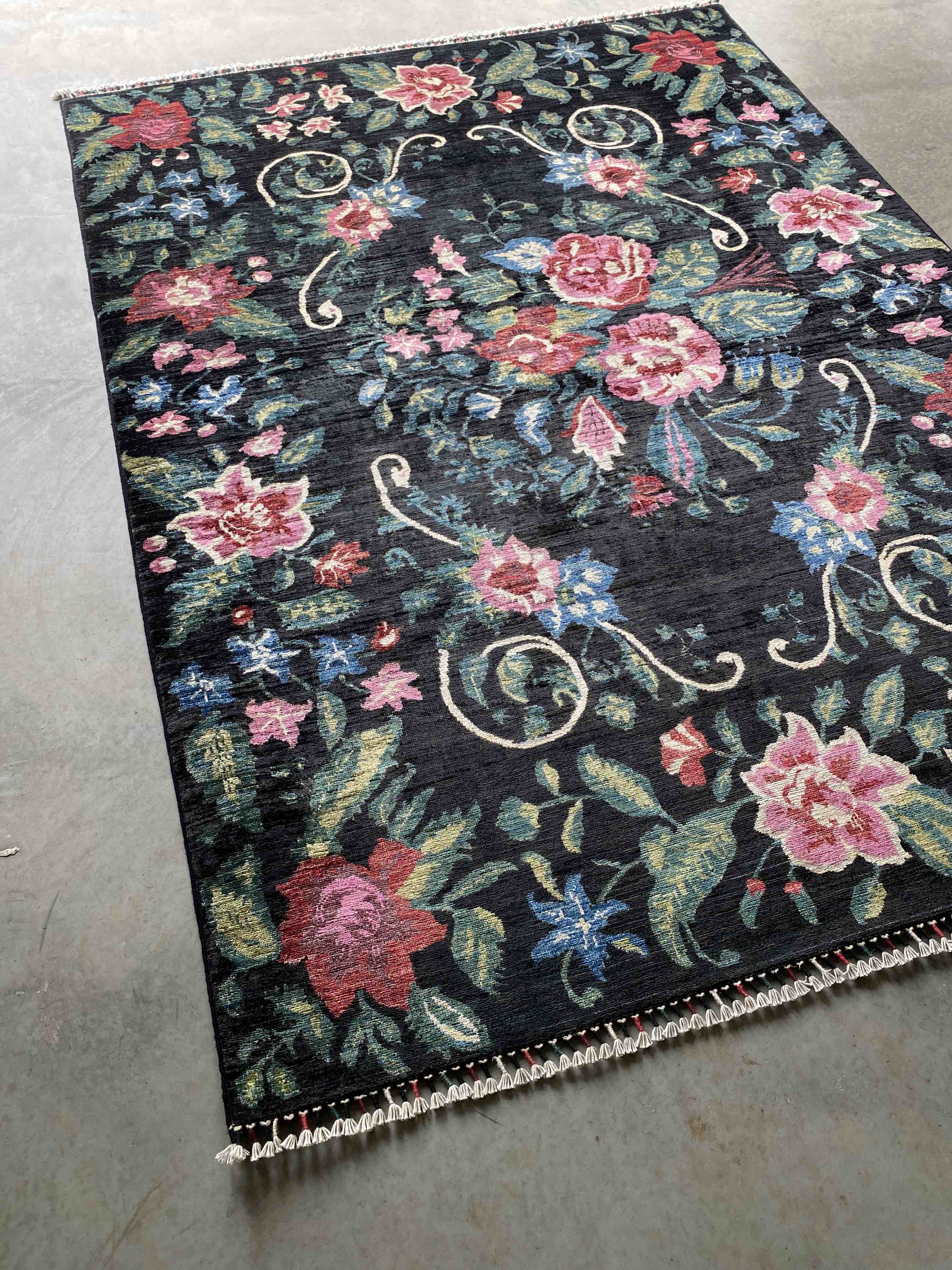 Goli Franc - Afghan Rug 239x177cms