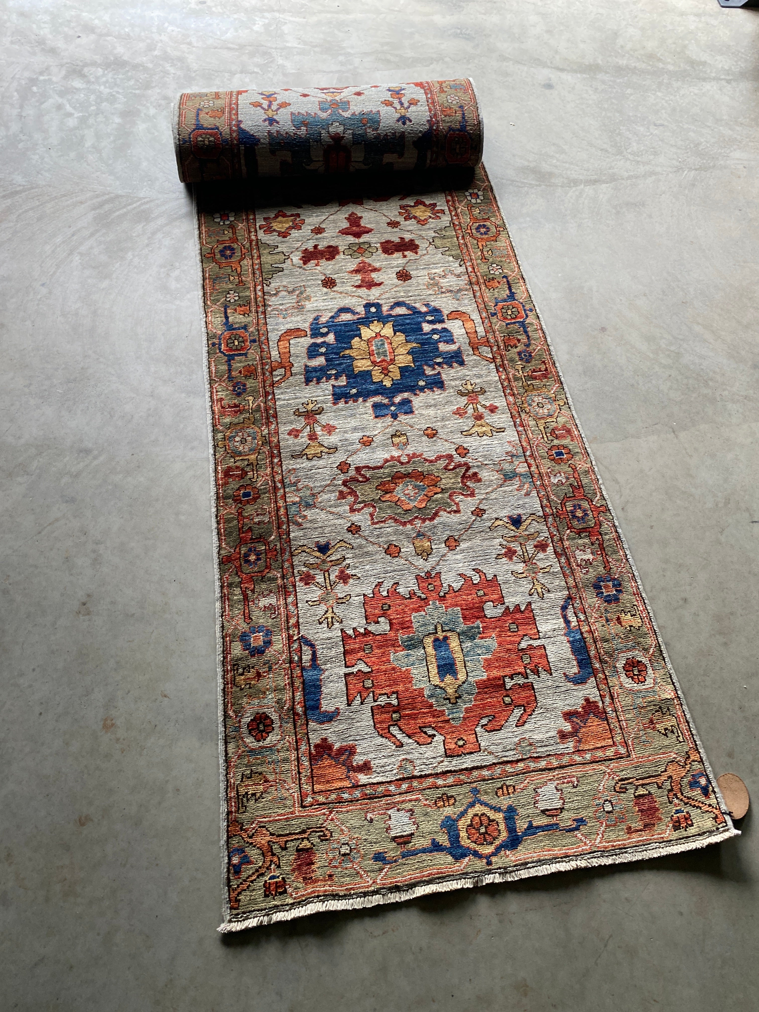 Harshang Design Afghan Runner 484x81cms