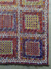 Turkish Balikeshir Kelim Flatweave 262x140cms