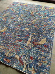 Birds of Paradise Afghan Rug 303x247cms