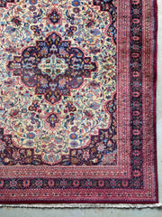 Fine Mashad Rug Rare Size 187x150cms