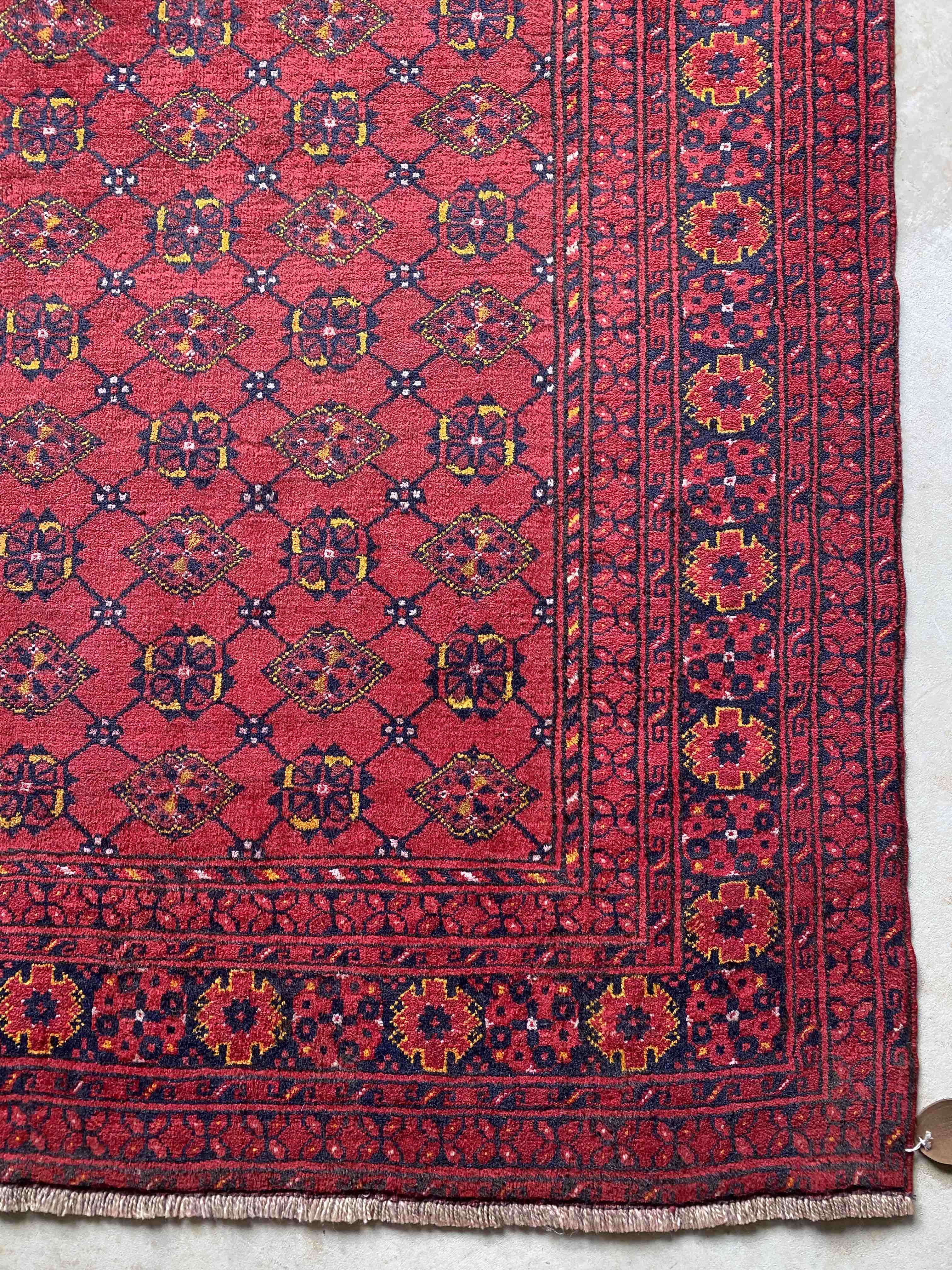 Beshir Turkoman Afghan Rug 192x119cms