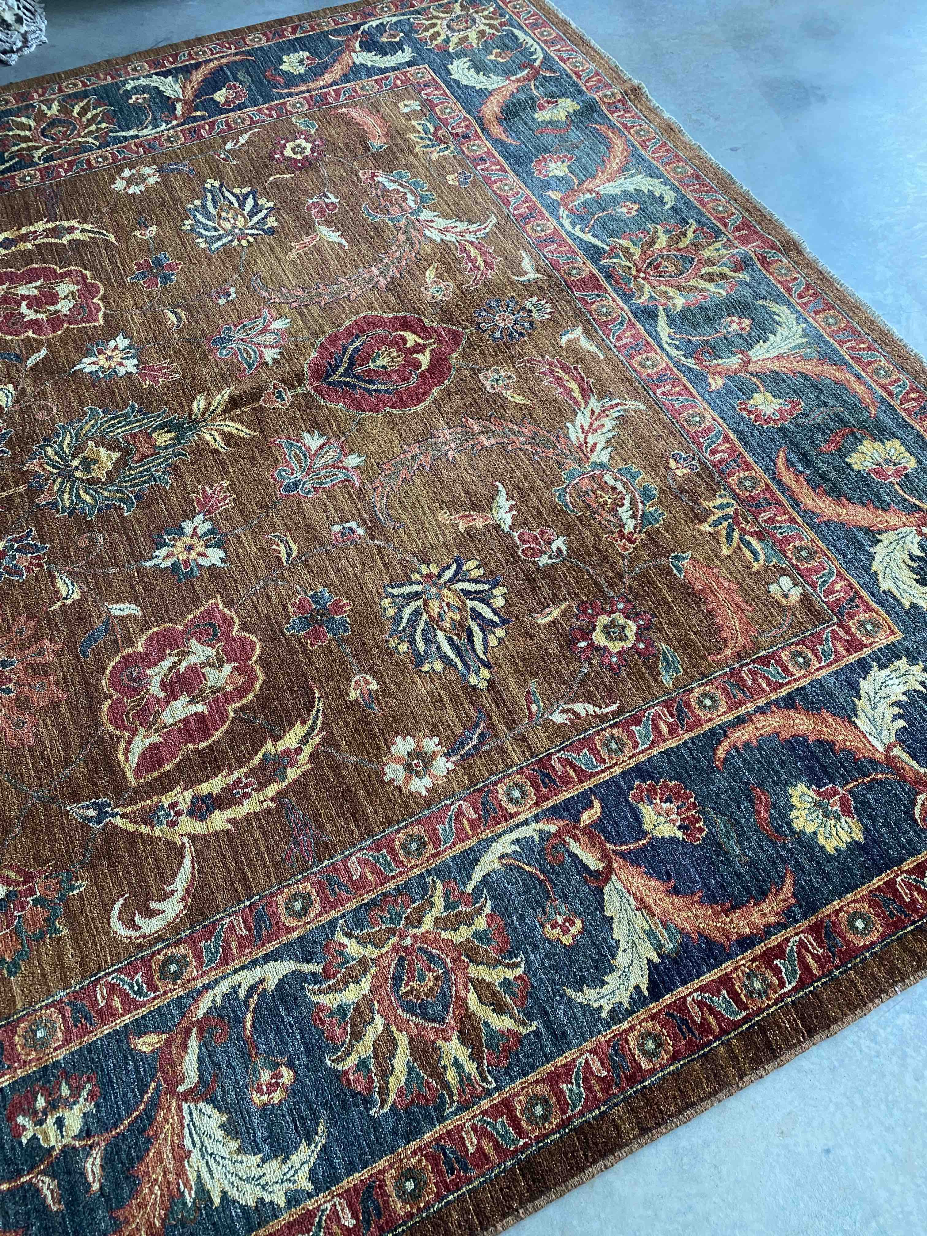 Afghan Floral Qadeemi 371x277cms