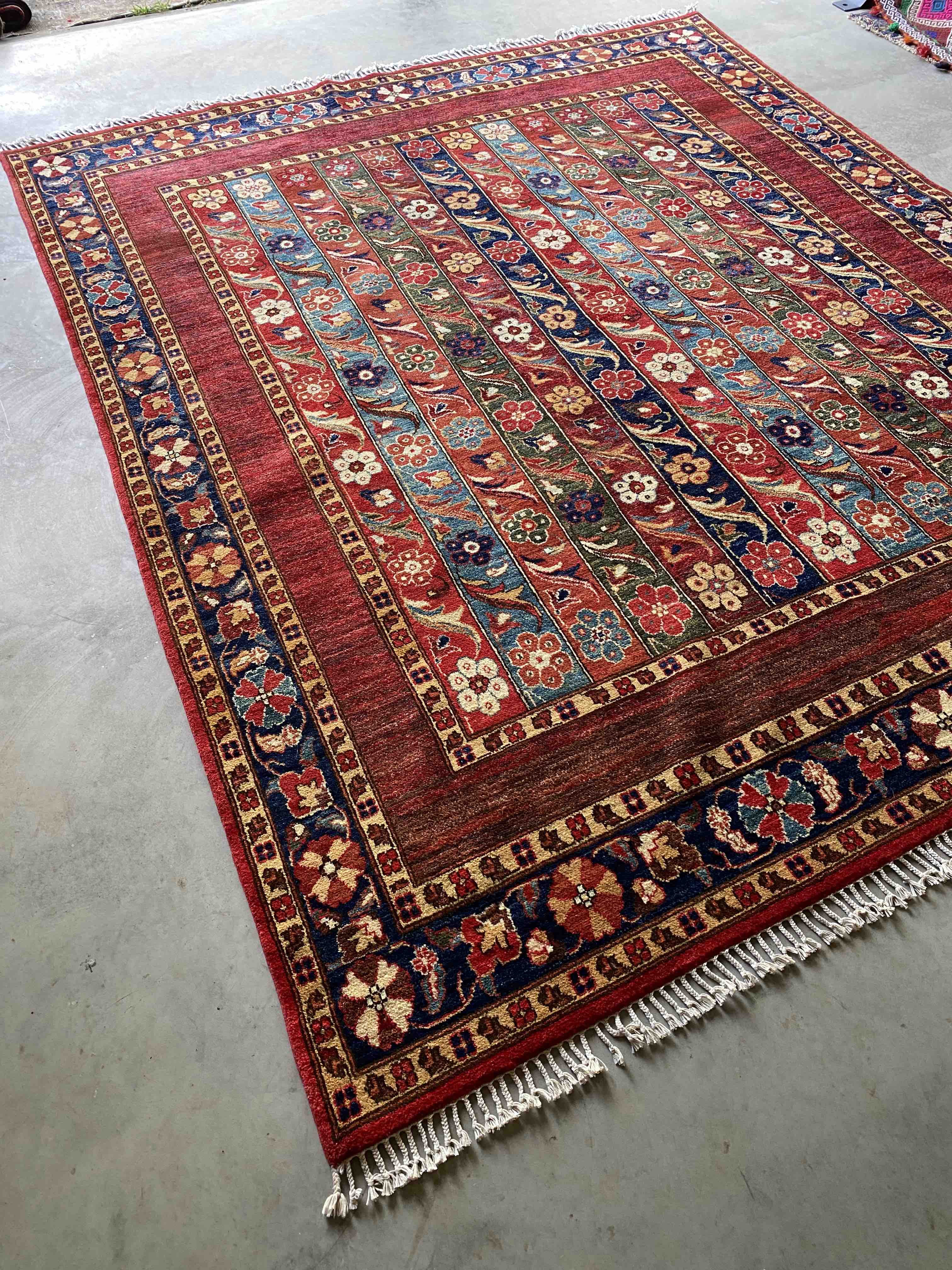 Afghan Shawl Design Rug 290x239cms