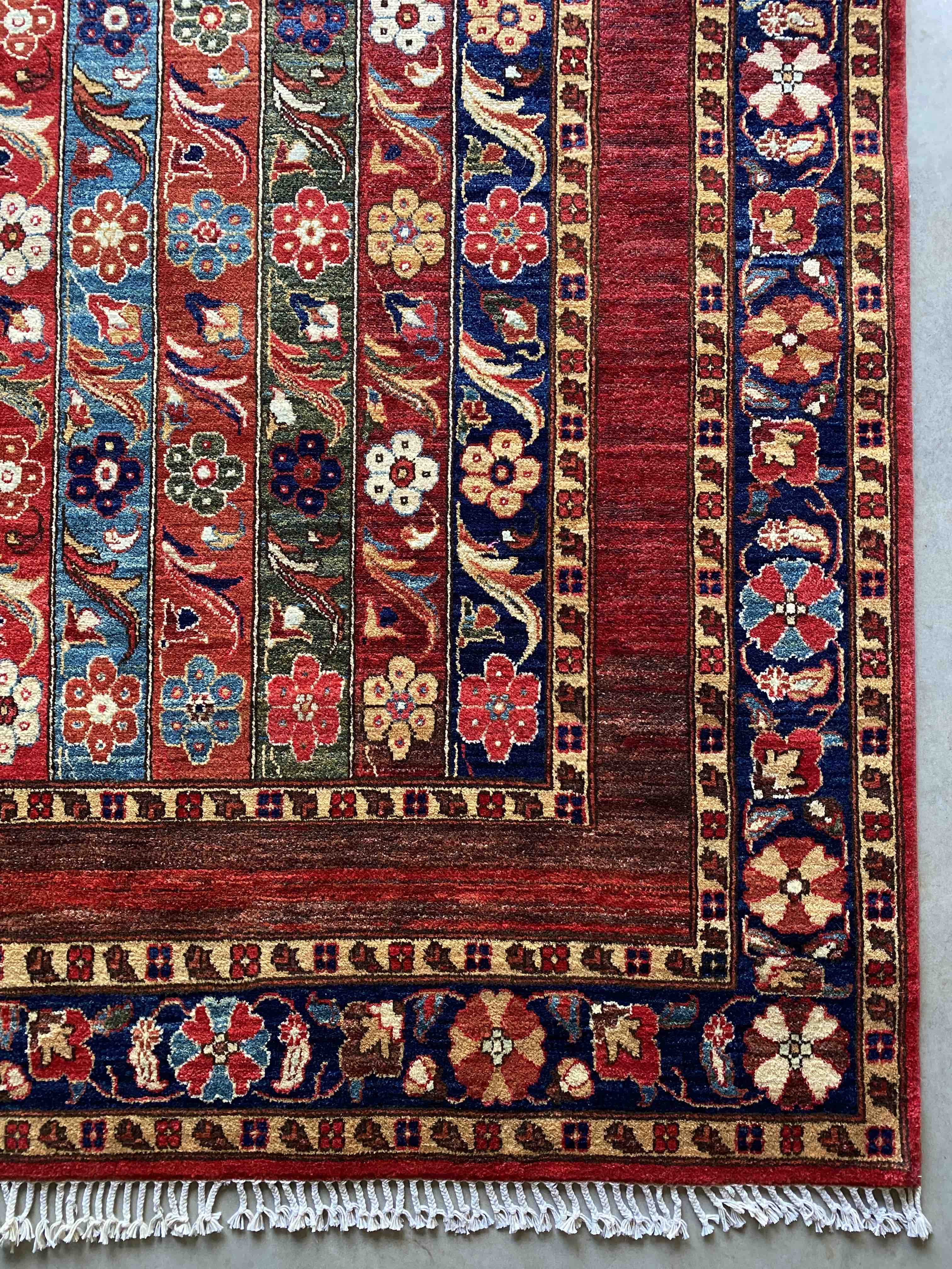 Afghan Shawl Design Rug 290x239cms