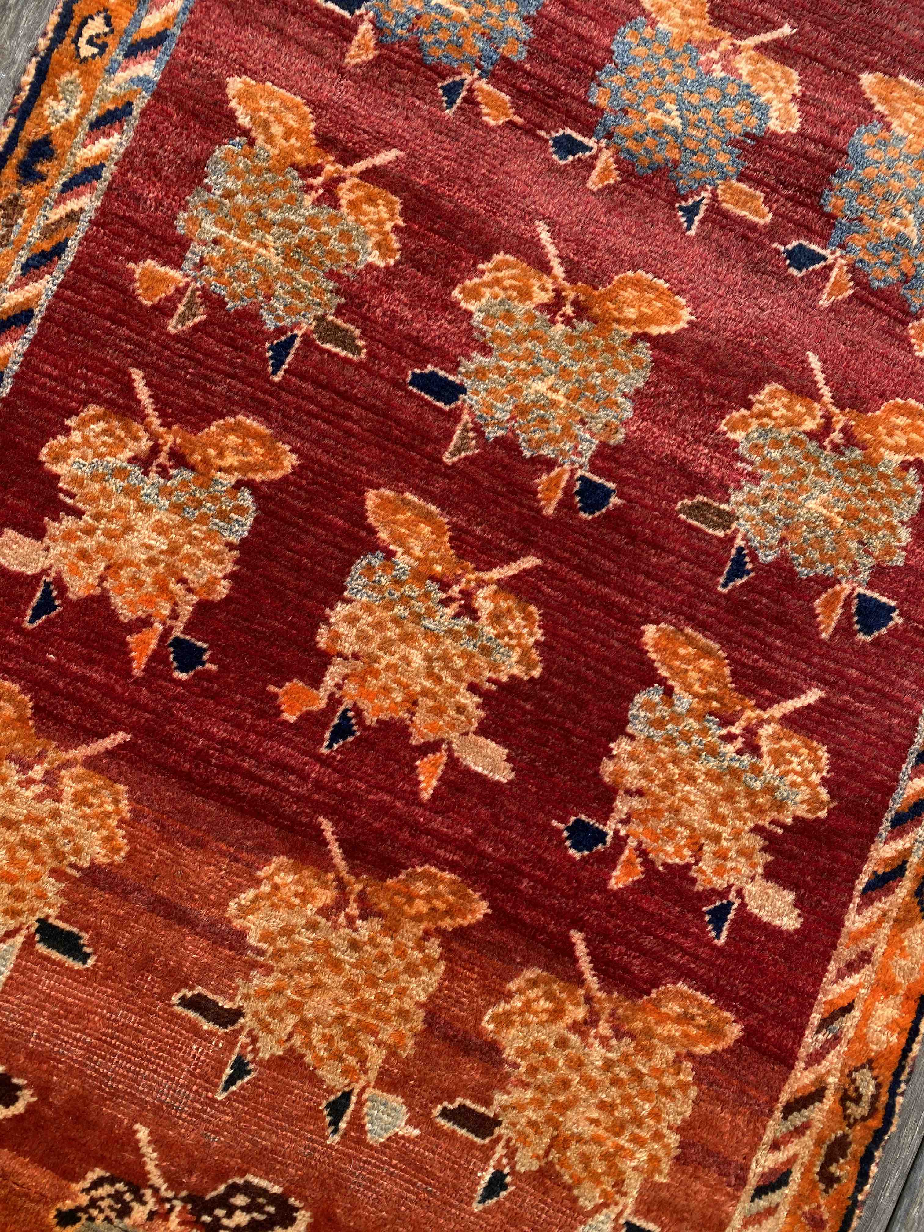 Mid Century Qashgai Rug 160x90cm