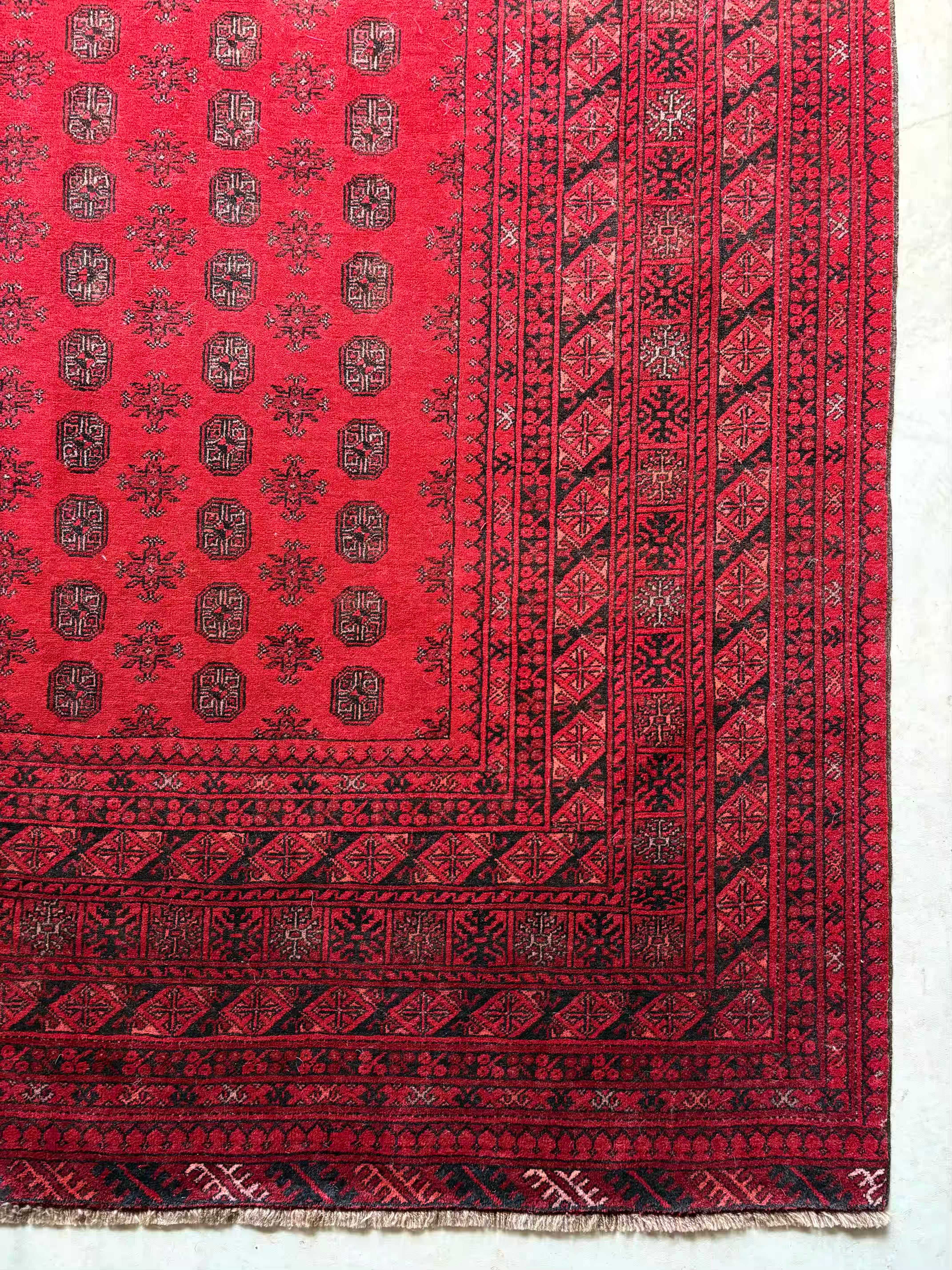 Afghan Turkoman Rug 273x198cms