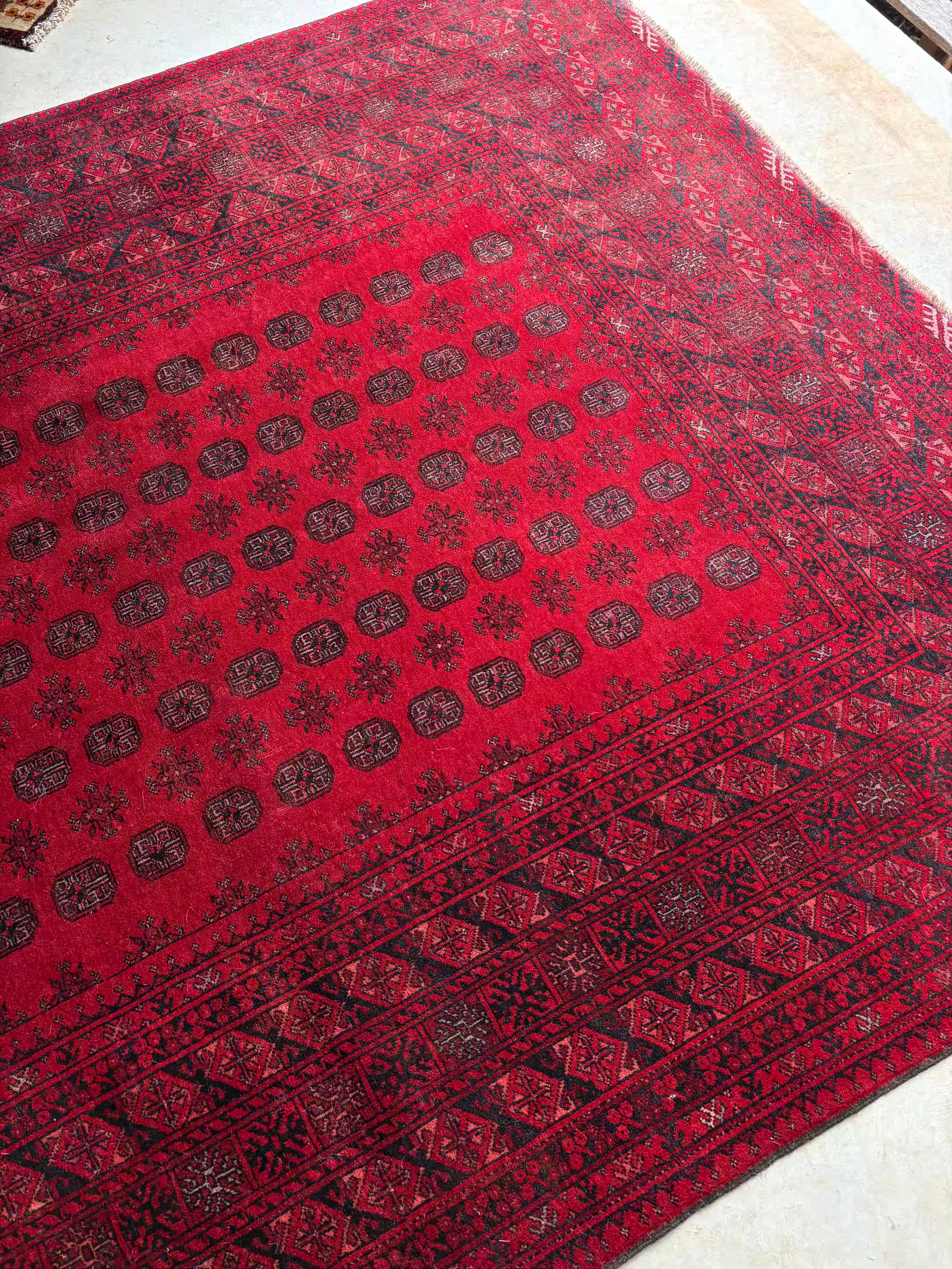 Afghan Turkoman Rug 273x198cms