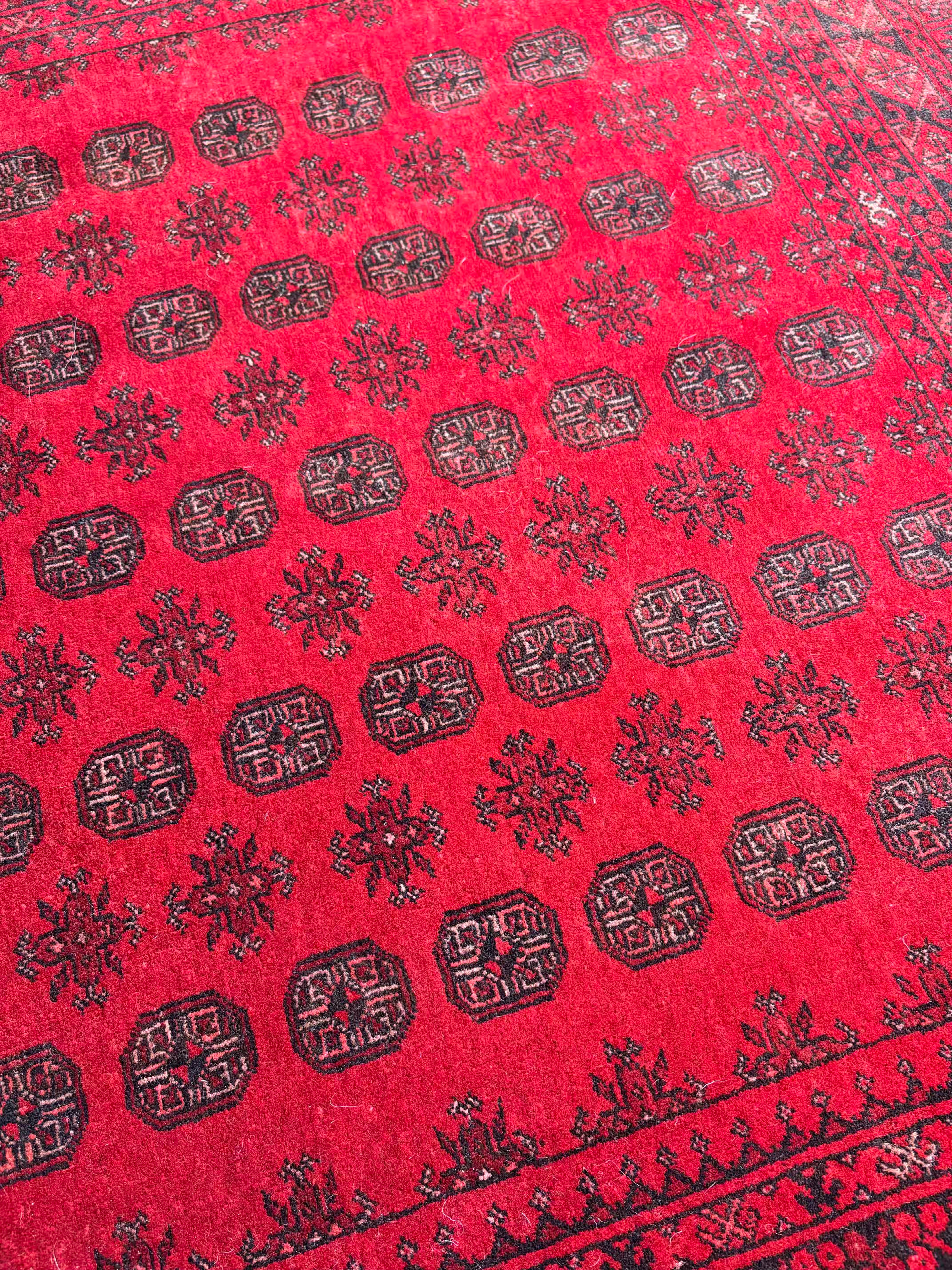 Afghan Turkoman Rug 273x198cms