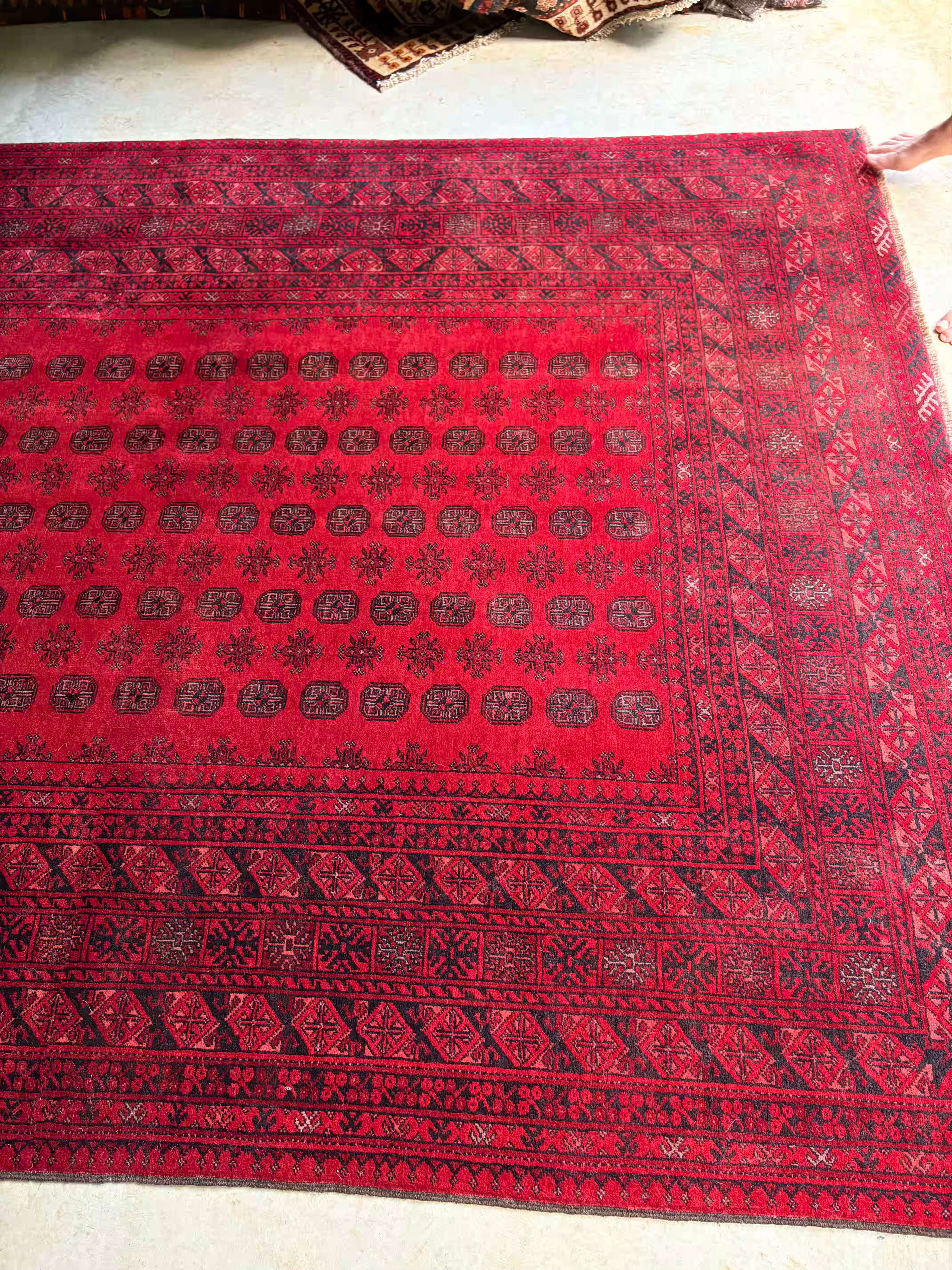 Afghan Turkoman Rug 273x198cms