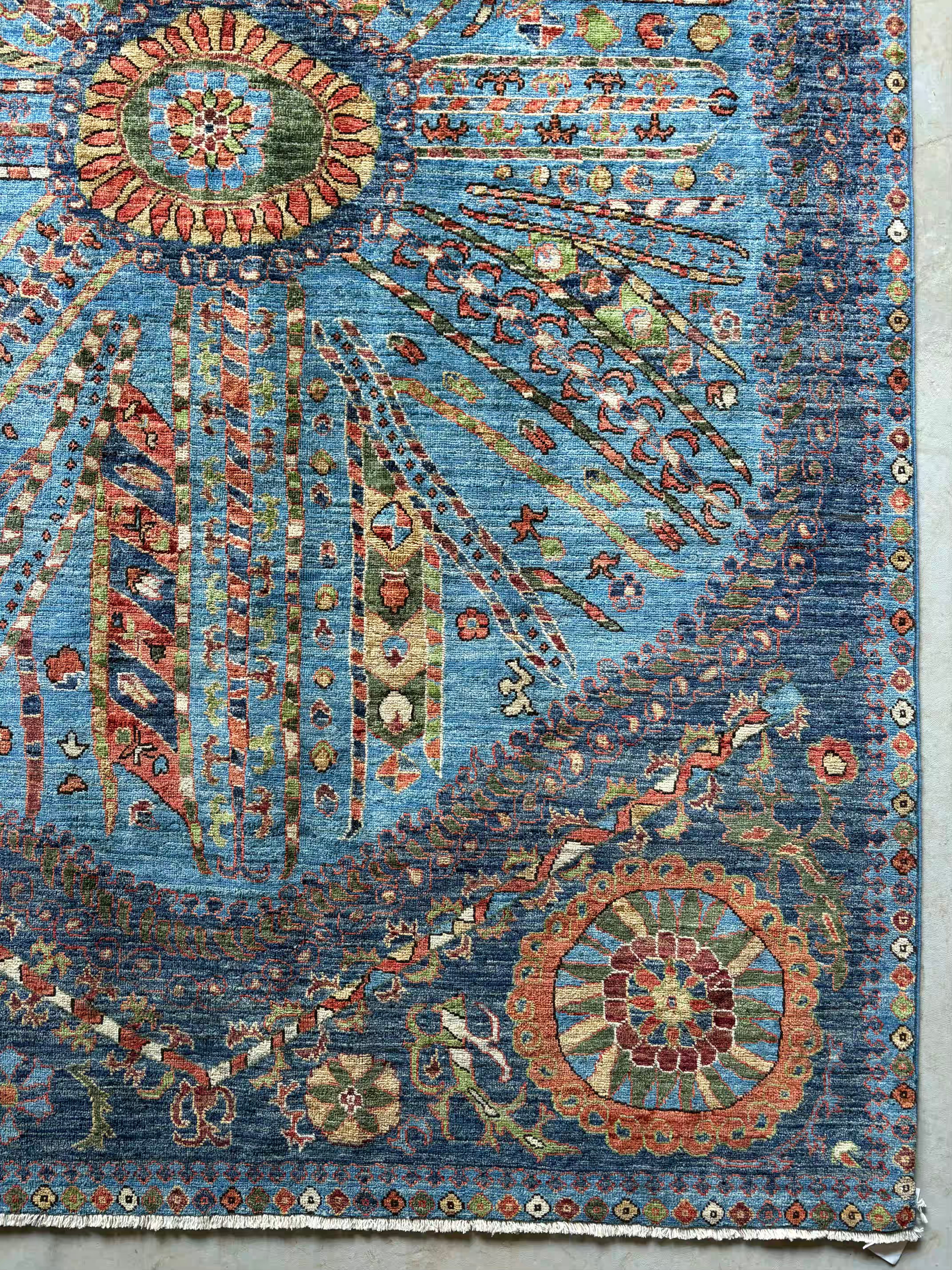 Emirate of Bokhara Suzani Rug 264x170cms