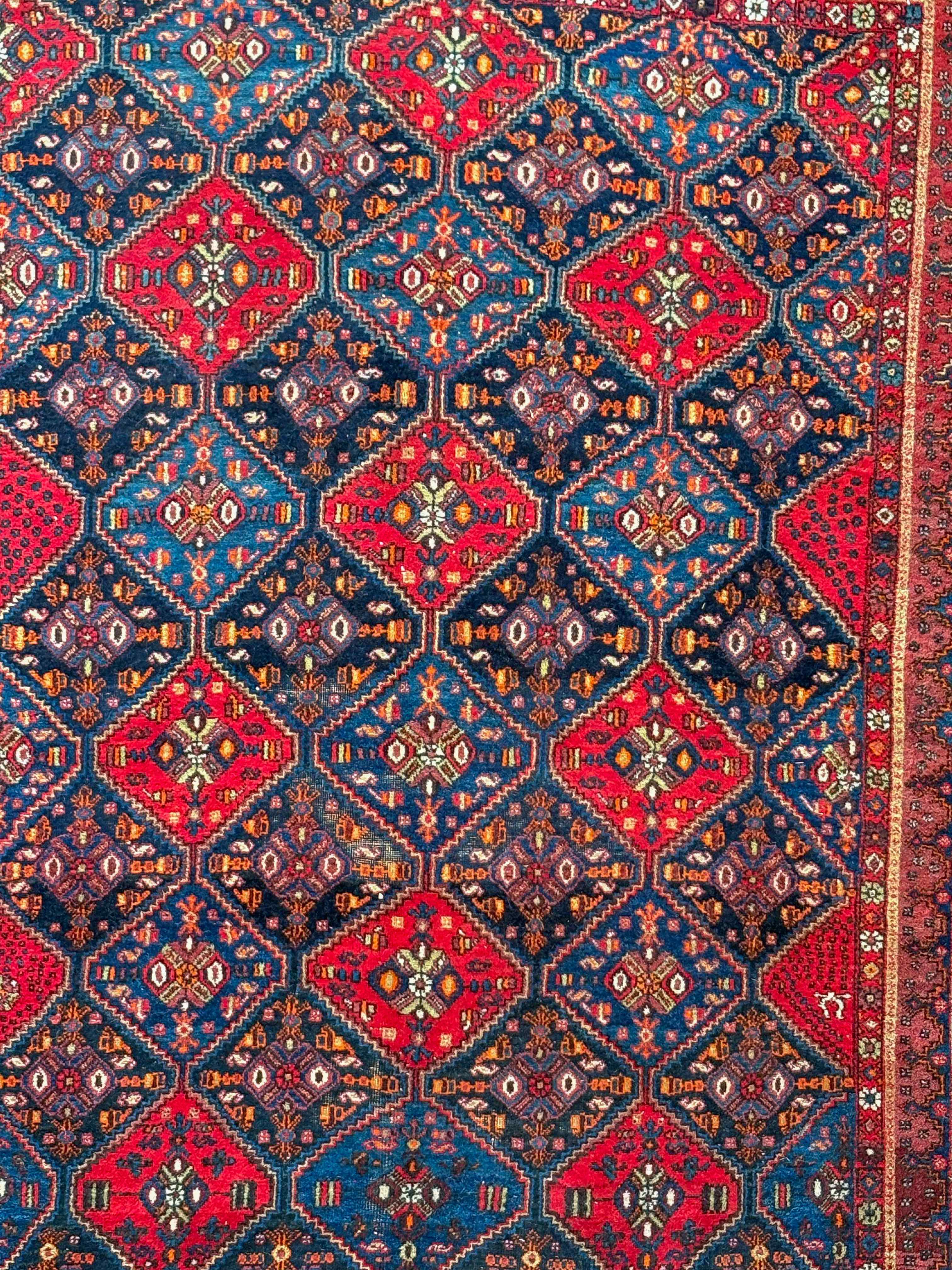 Vintage Afshar Persian Rug 243x180cms