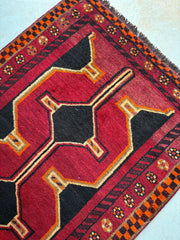 Luri Tribal Persian Rug 280x125cms