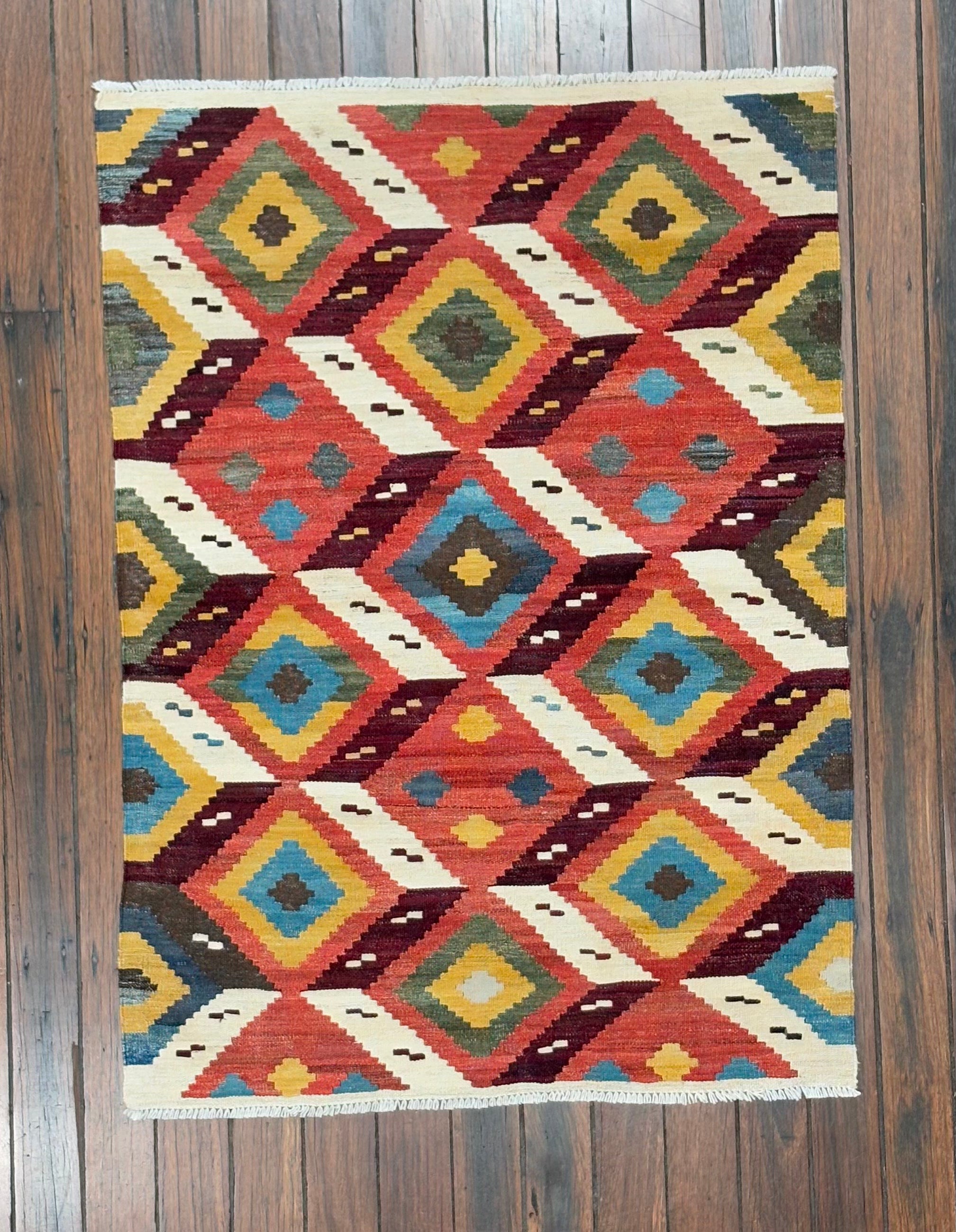 Afghan Kelim 141x101cms