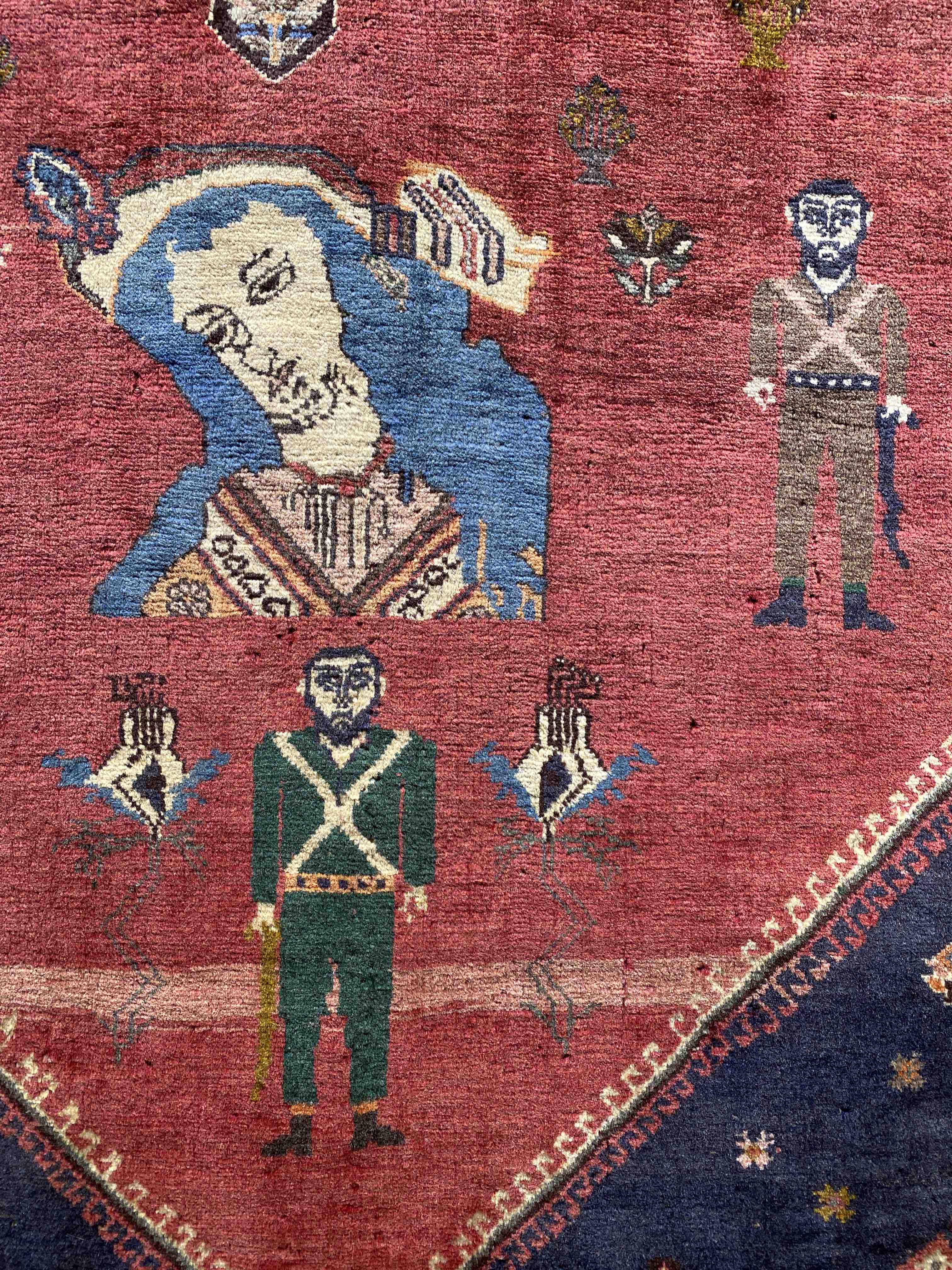 Persian Tale Gabbeh Rug  188x118cms