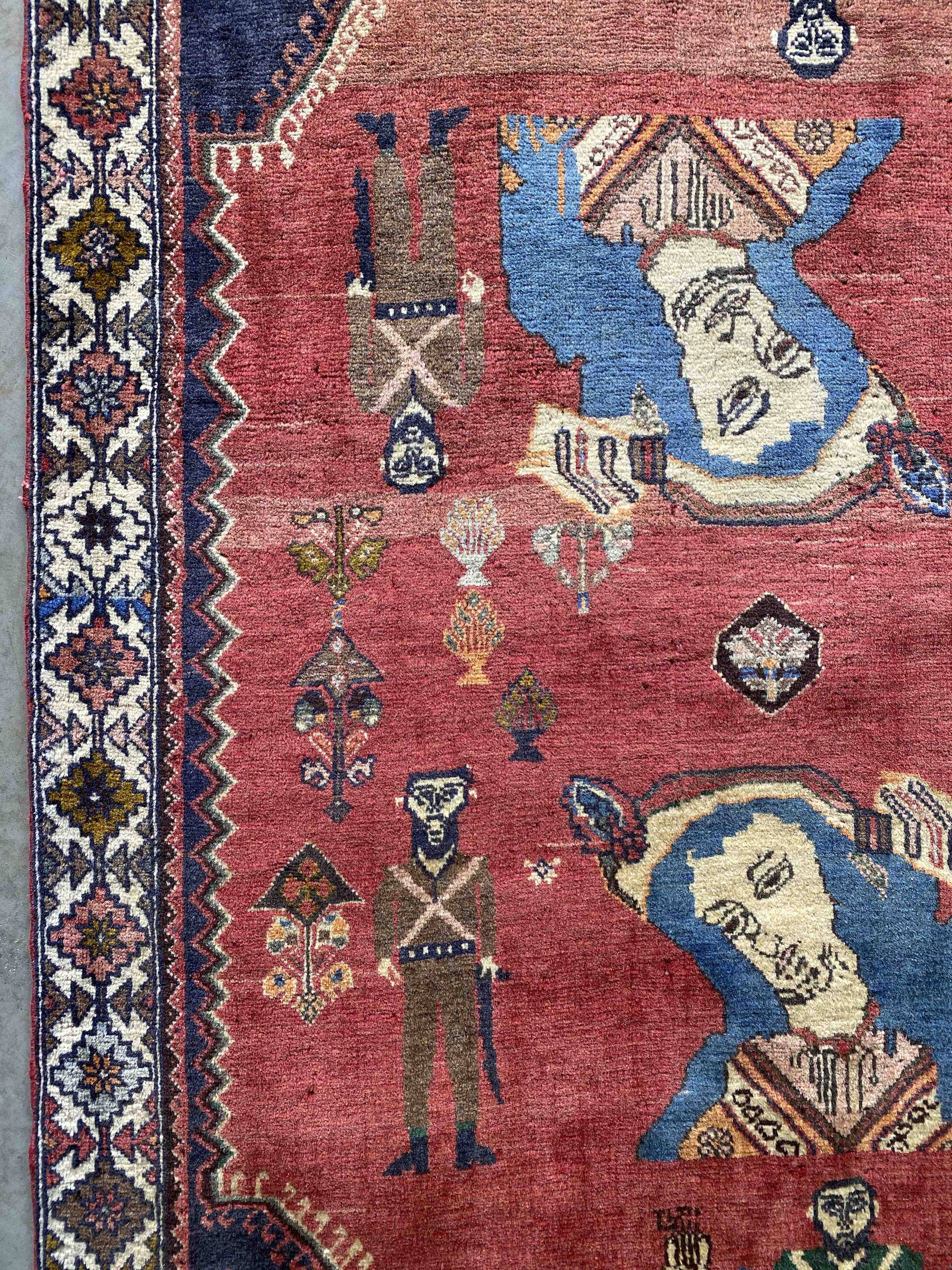 Persian Tale Gabbeh Rug  188x118cms