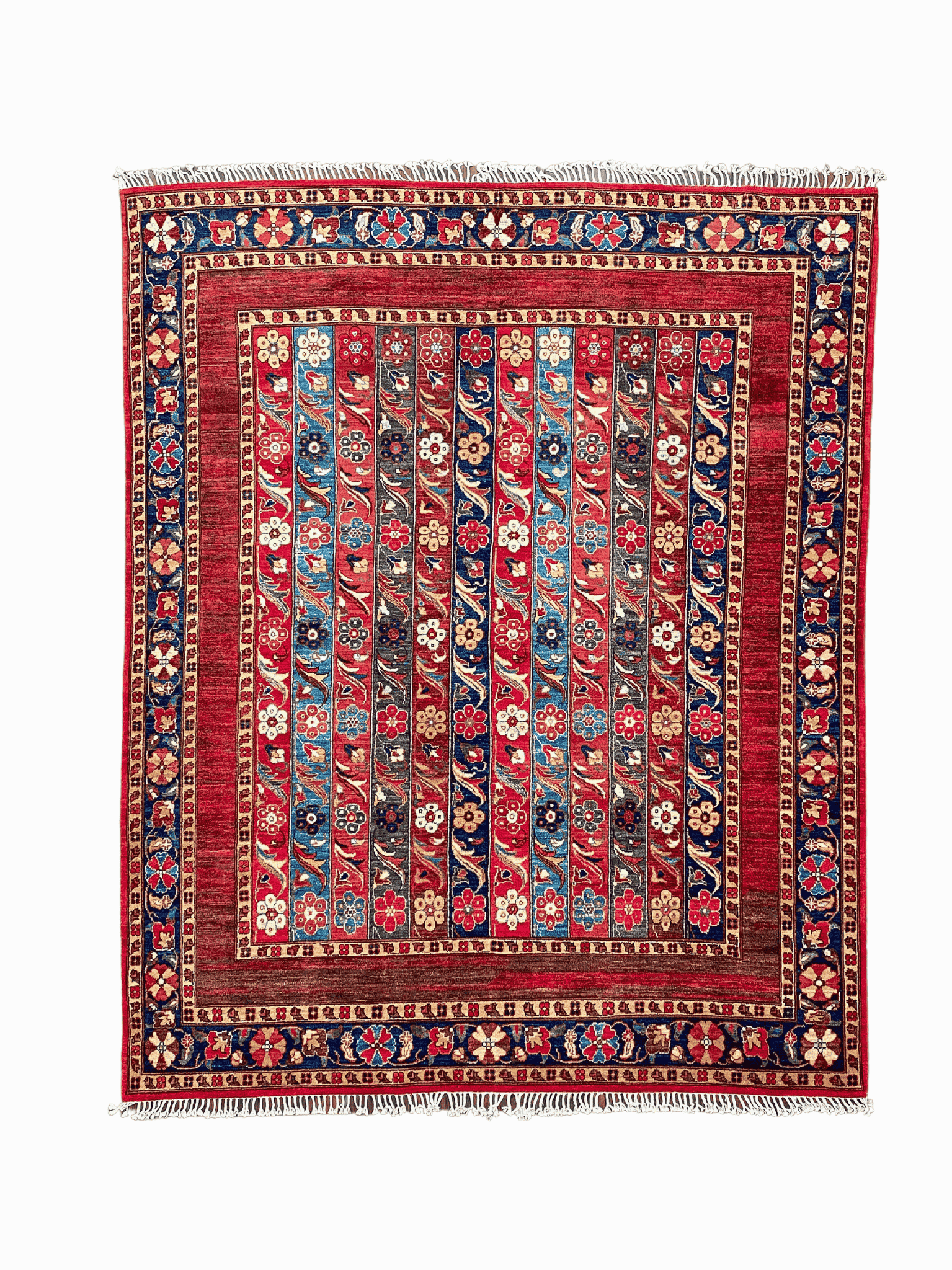 Shawl Design Afghan Rug 290x239cms