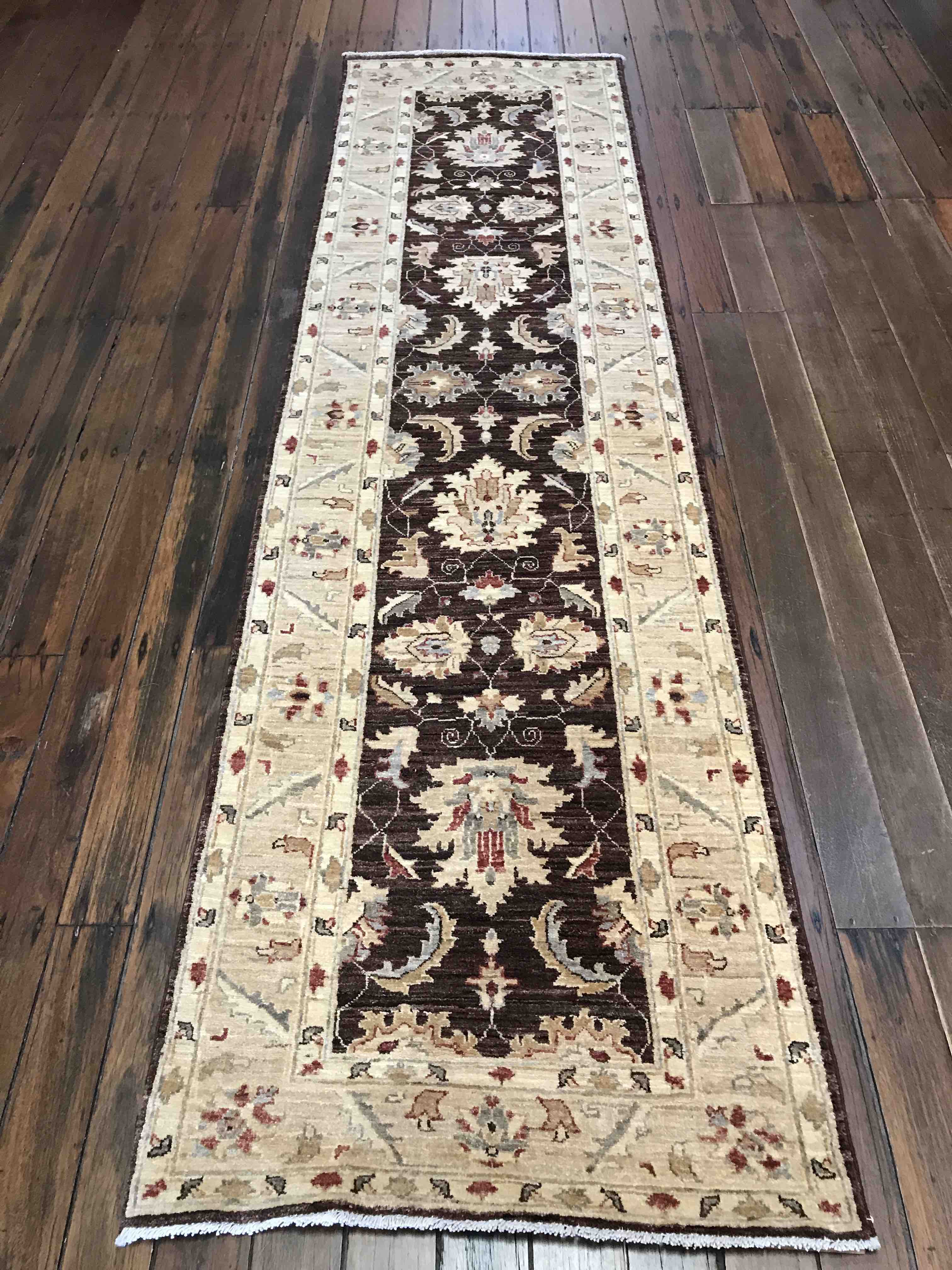 Premium Classic Afghan Rug 292x79cms