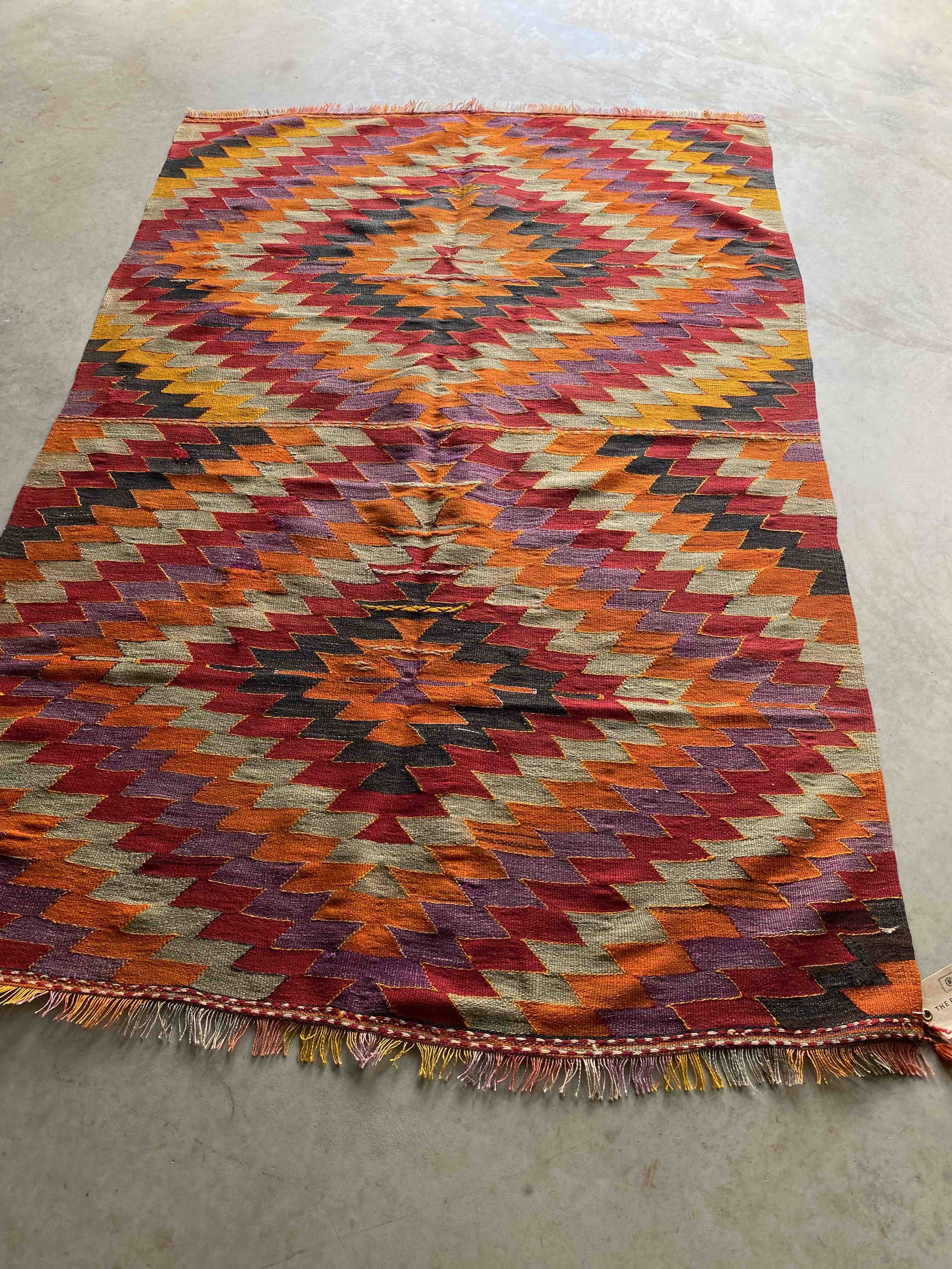 Dazkiri 'Kira' - Kelim Rug 210x146cm