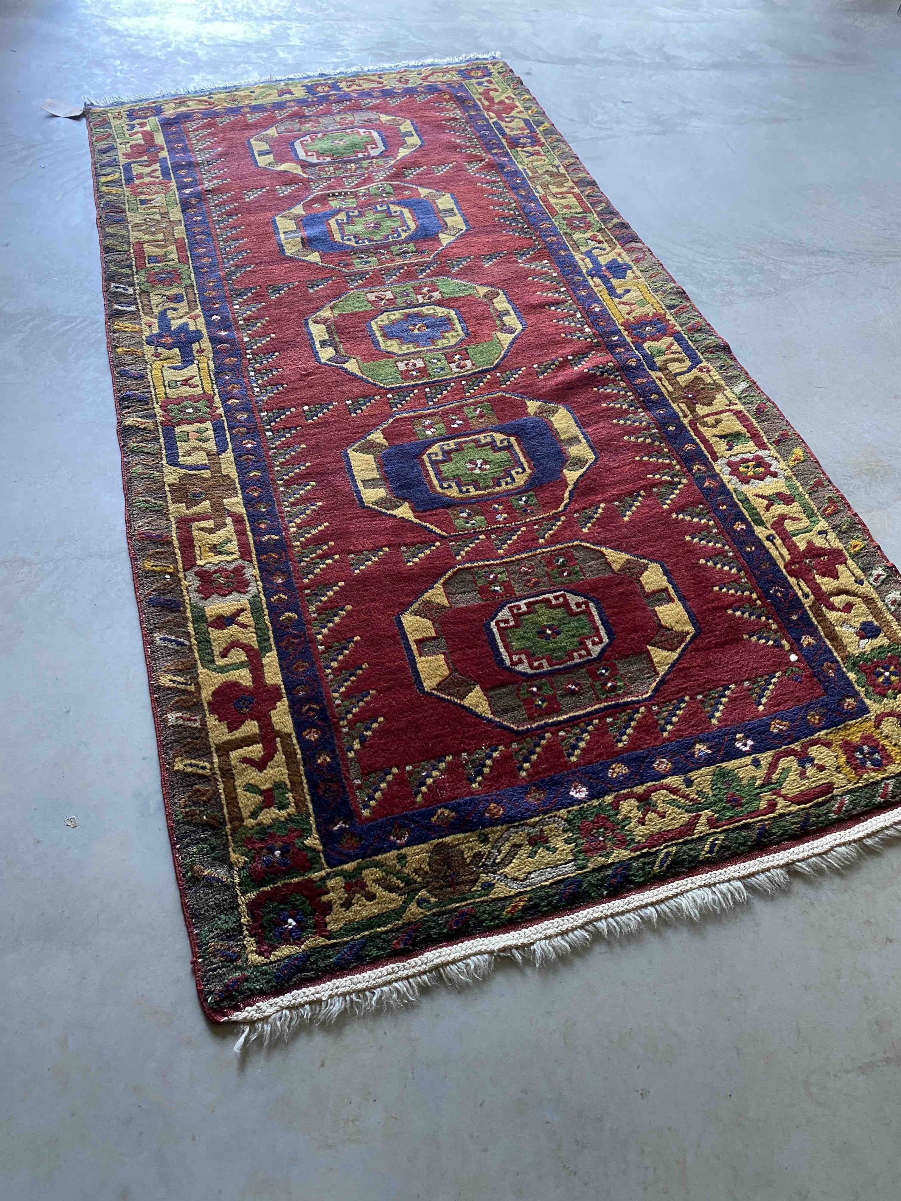 Kurdish Village Rug 284x138cms