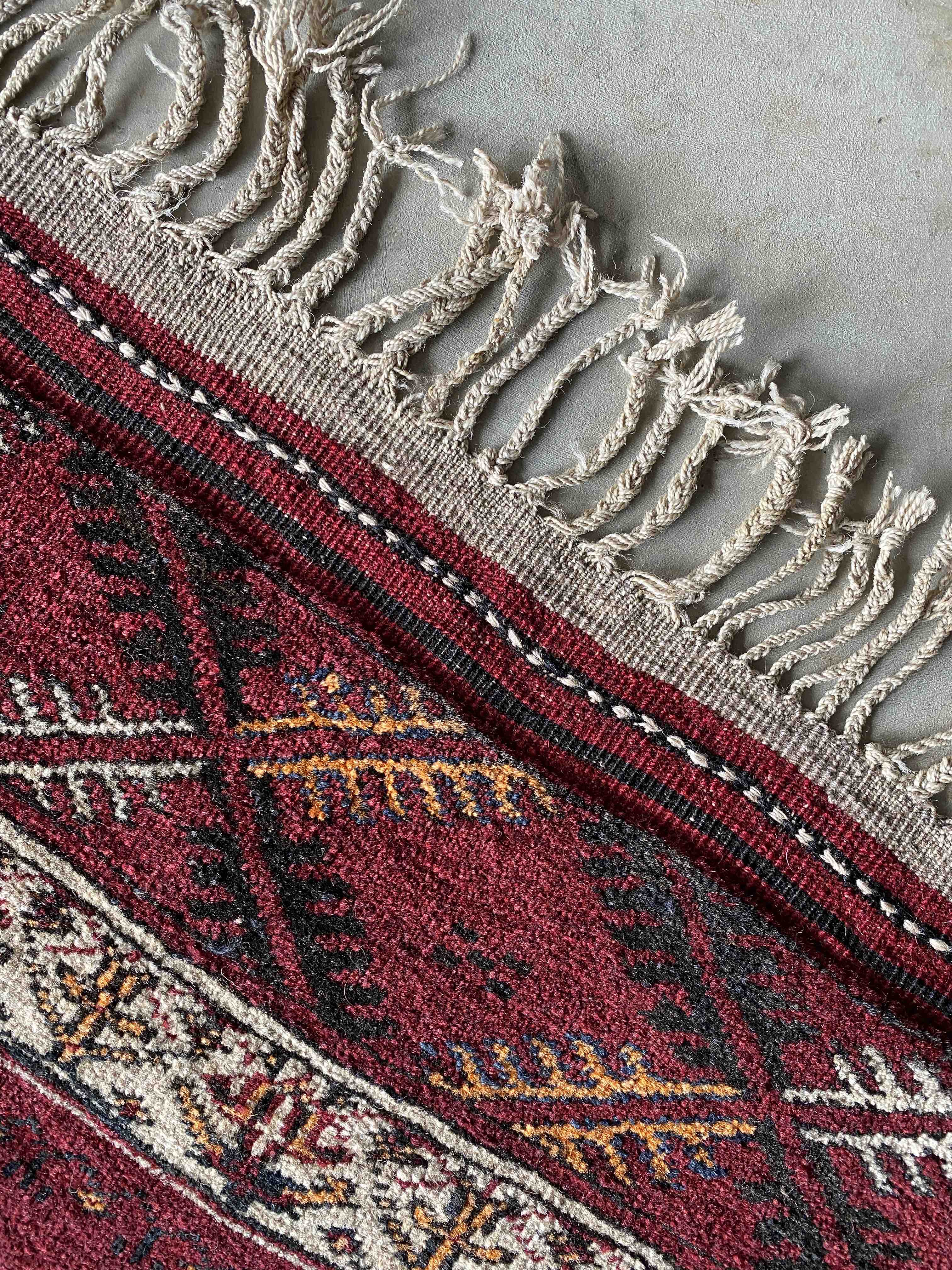 Turkoman Prayer Rug 123x80cms