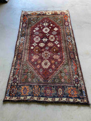 Tribal Qashgai Rug 208x110cms