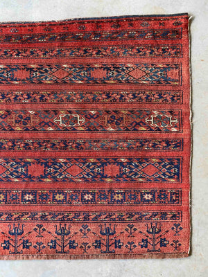 RARE Antique Turkoman Chuval 187 x 110cm