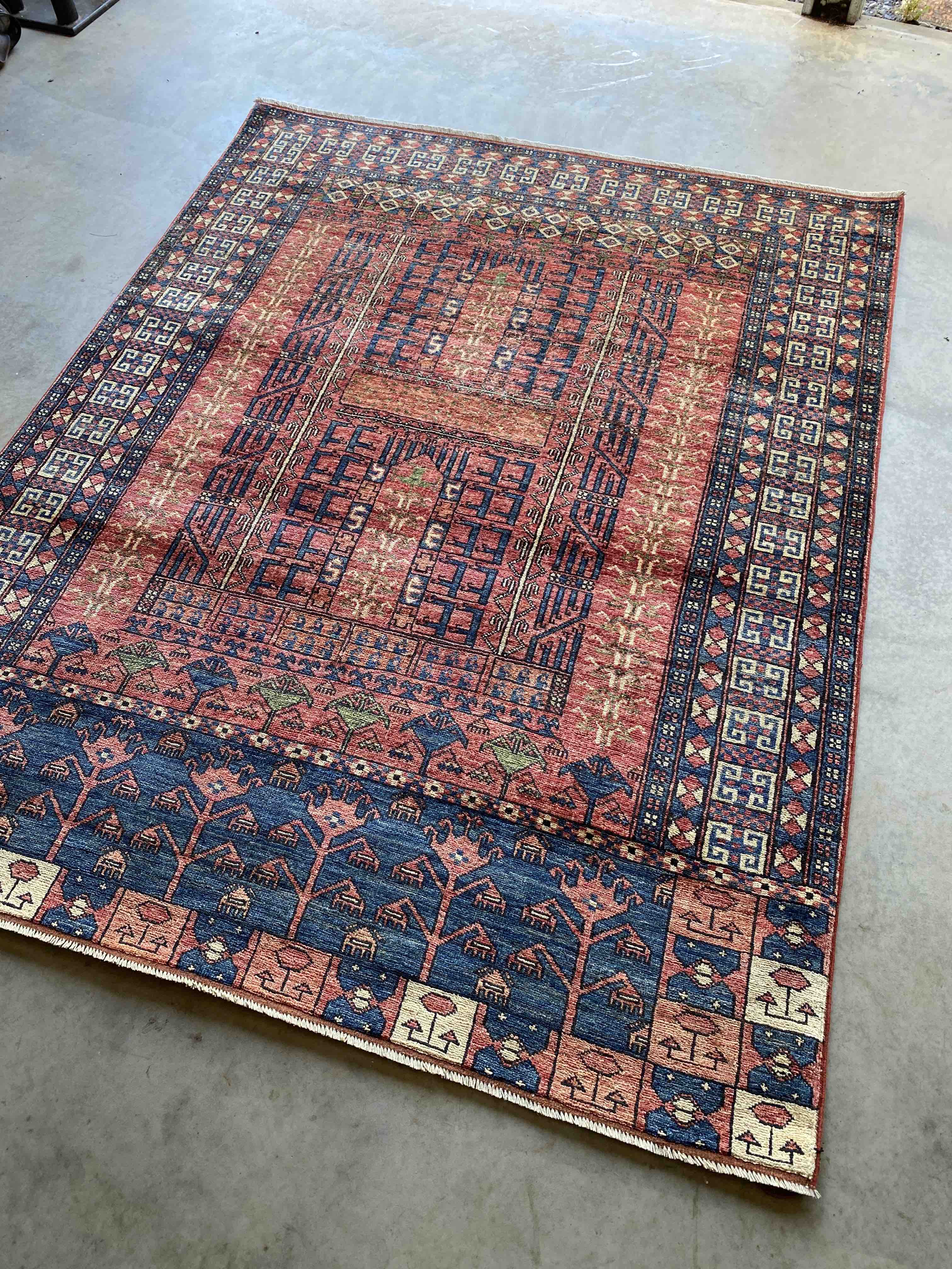 Premium Afghan Ersari Rug 204x161cms