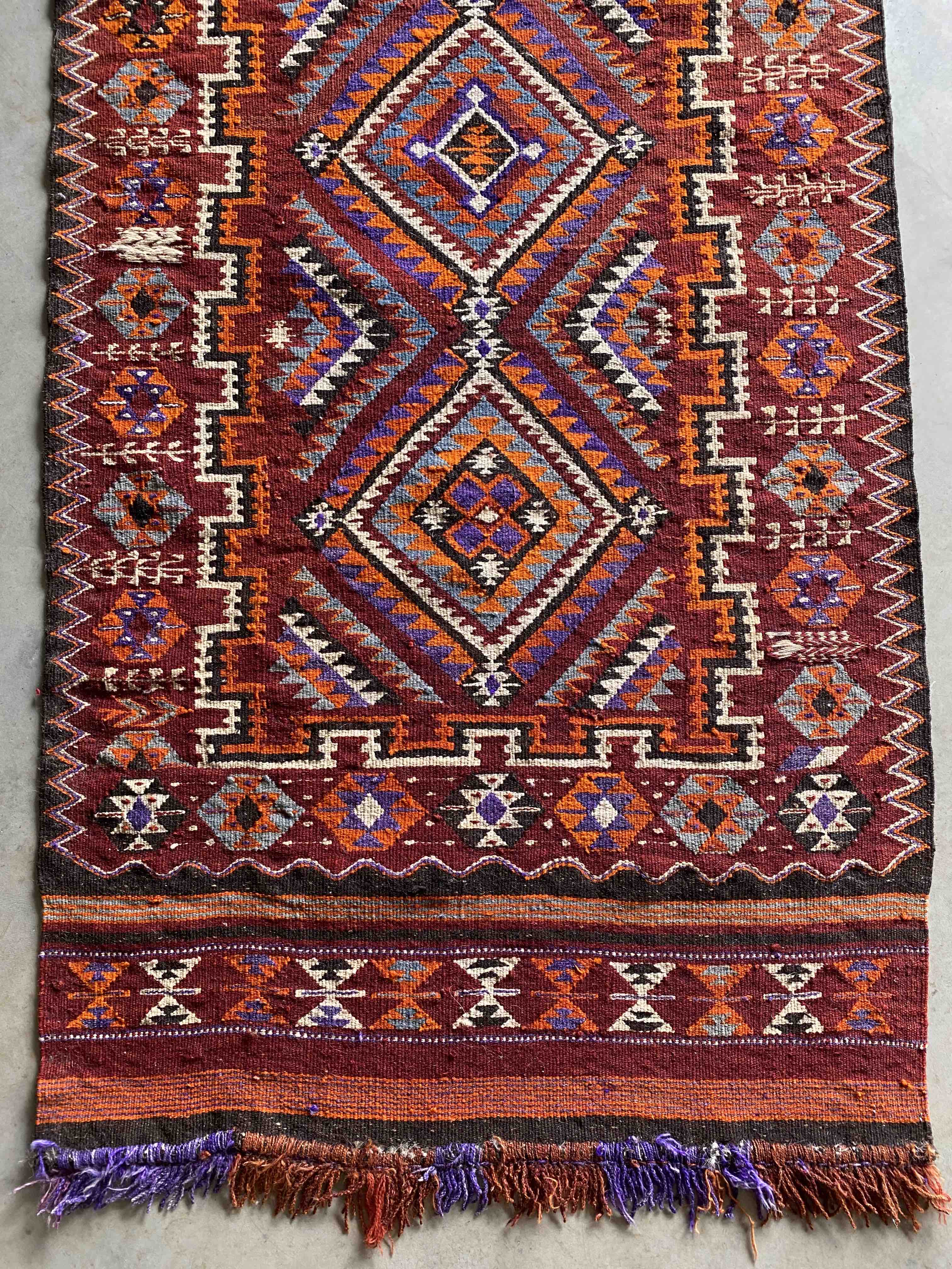 Moqor Kelim 257x110cm