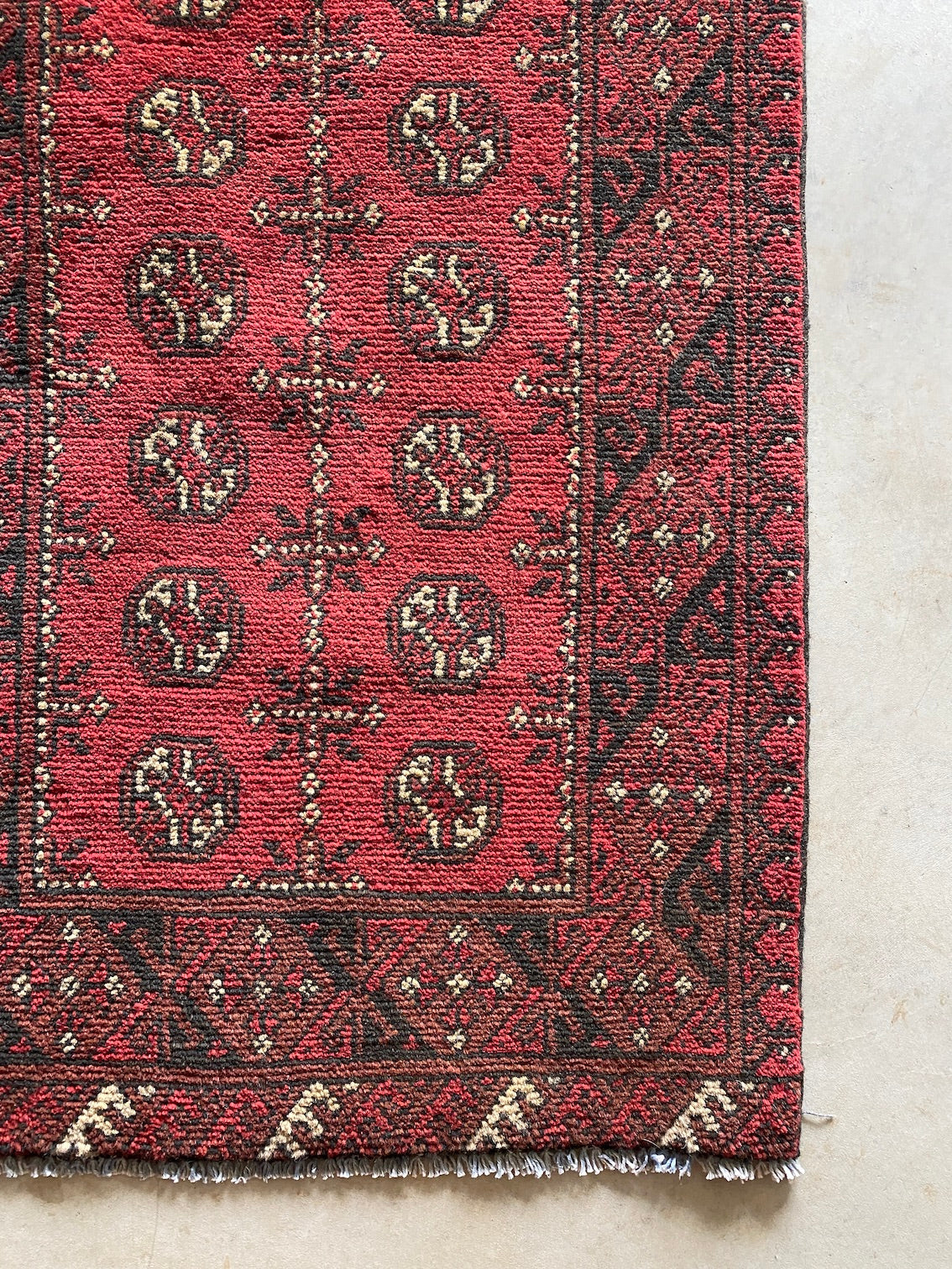 Classic Afghan Runner 388x79cm