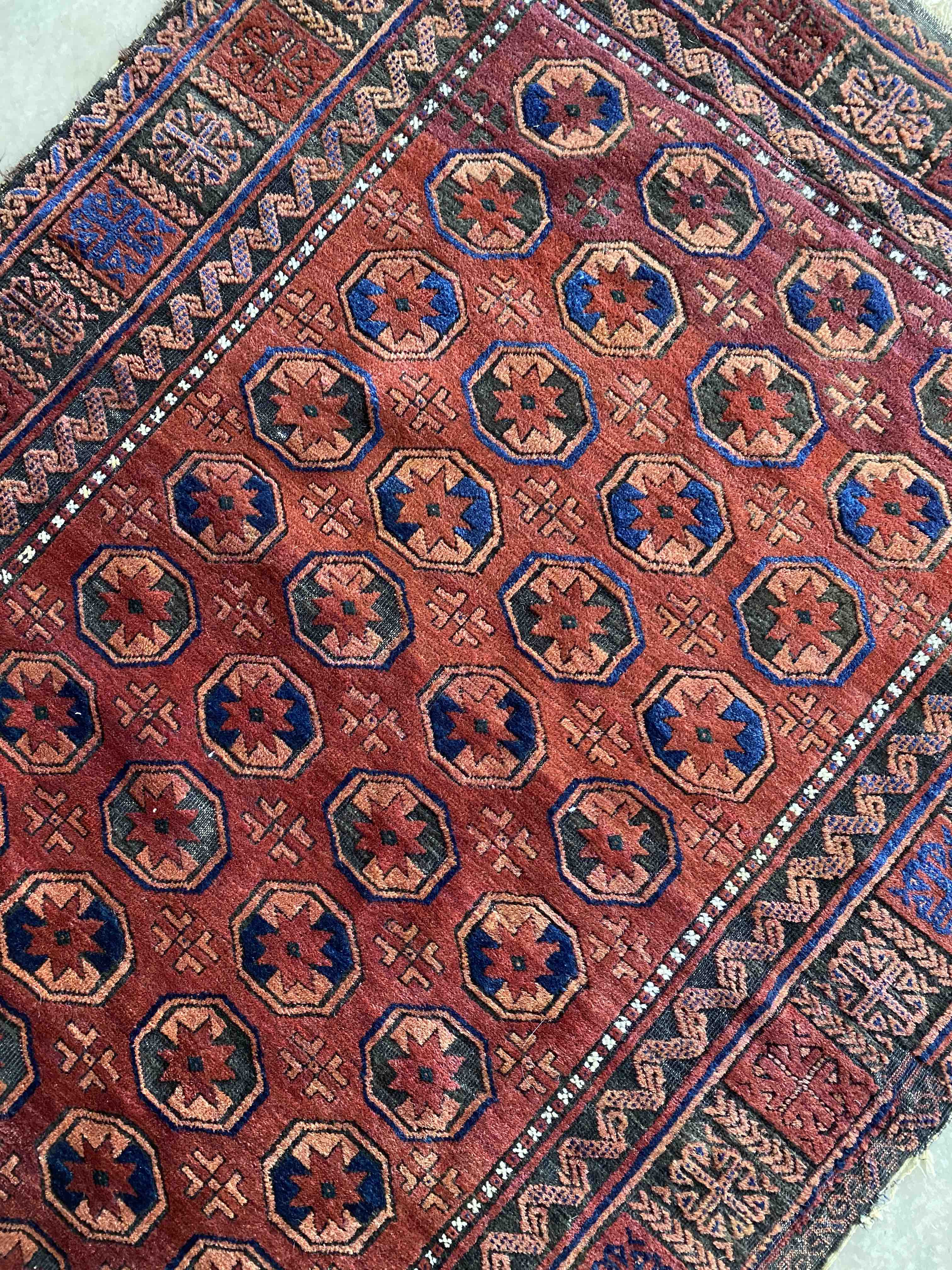 Antique Belouch Rug 200x125cm