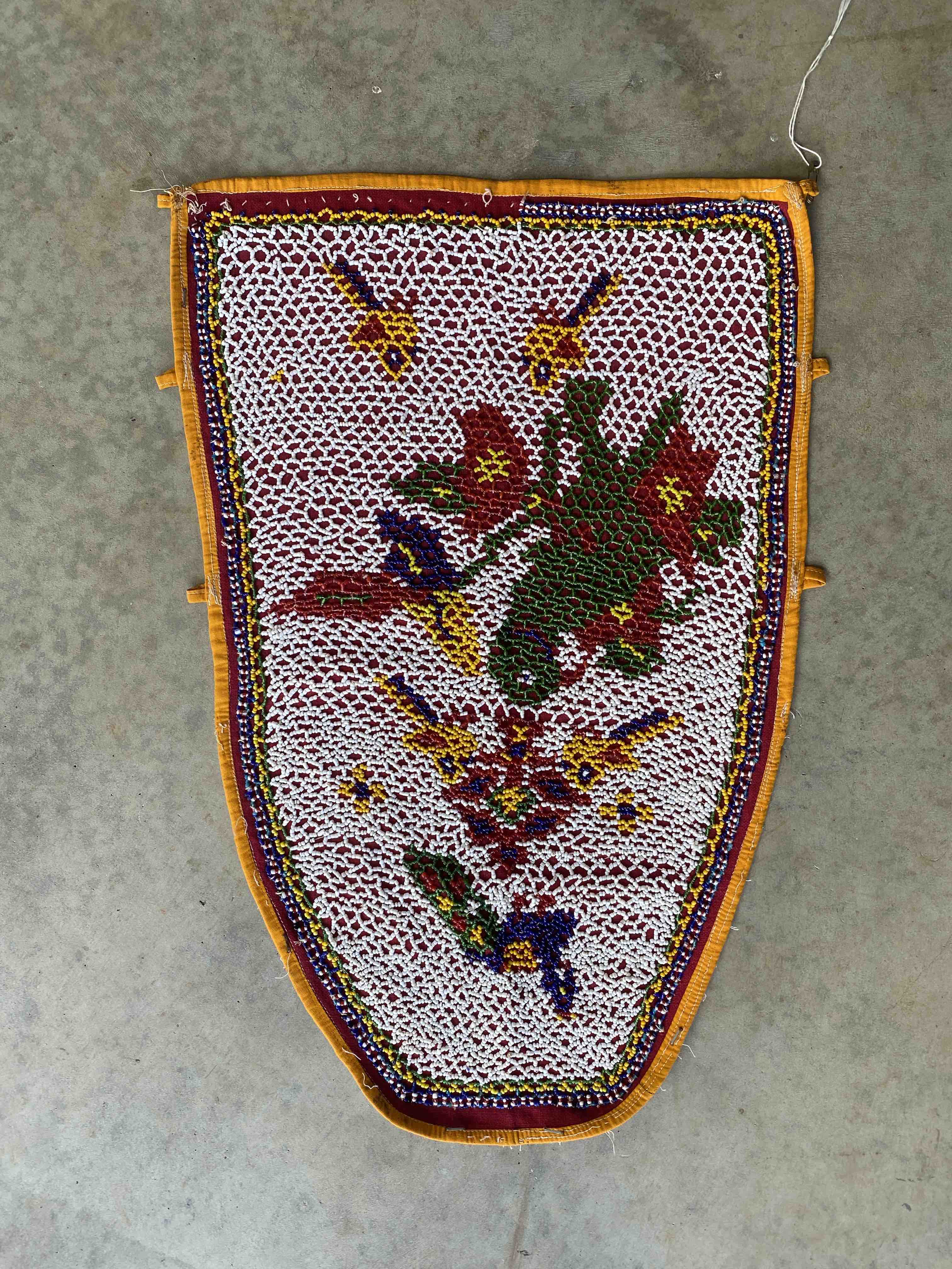 Kathiawar Beaded Bullock Horn Cover