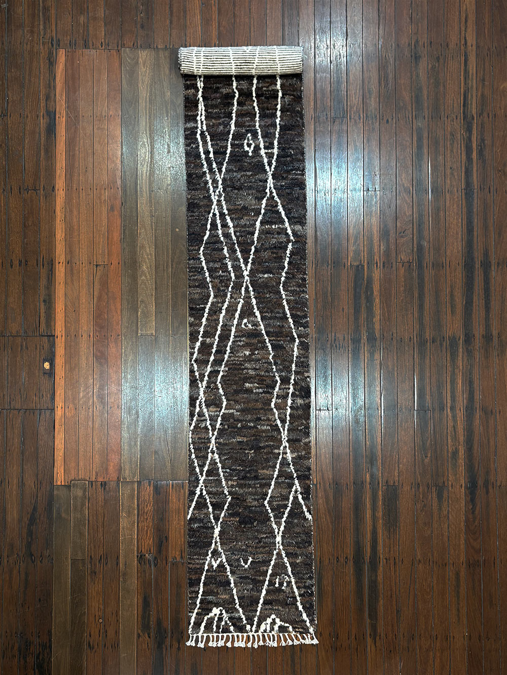 Afghan Challu Runner Rug