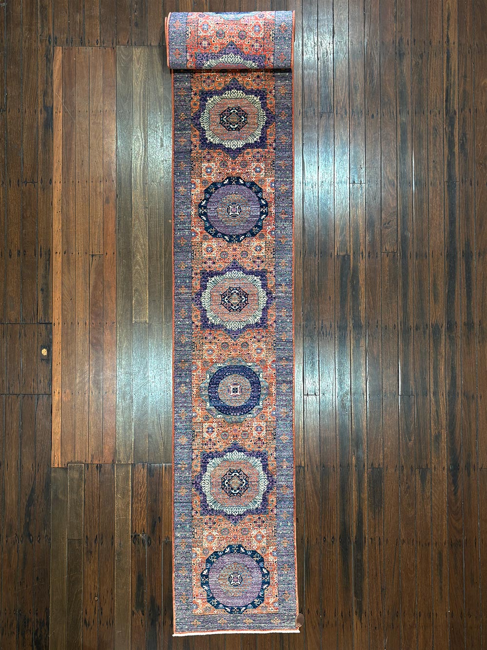 Afghan Mamluk Runner Rug