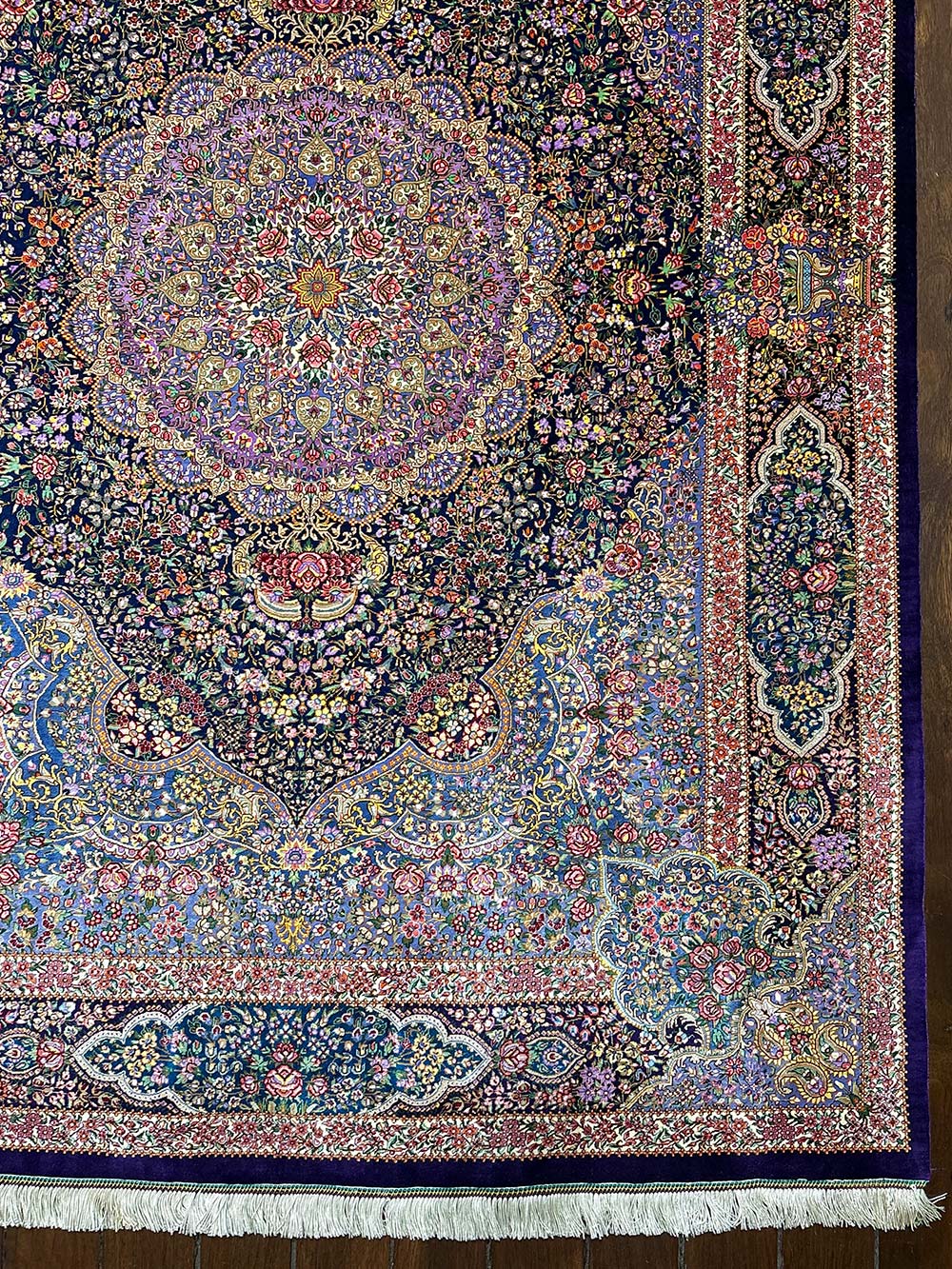 Qum Silk Masterpiece Rug